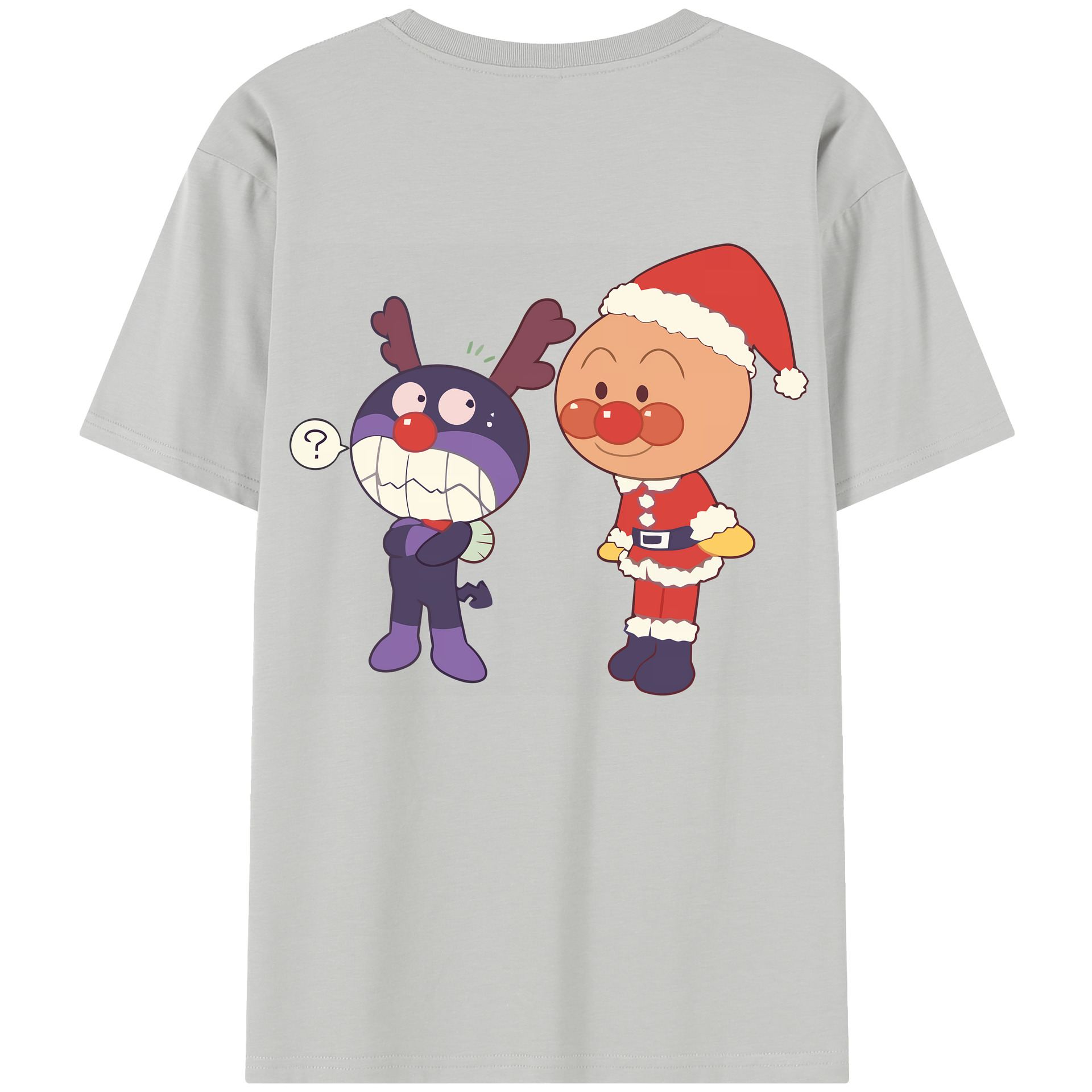 （画像用） アンパンマン Anpanman 綿100％半袖Tシャツ（背面プリント）