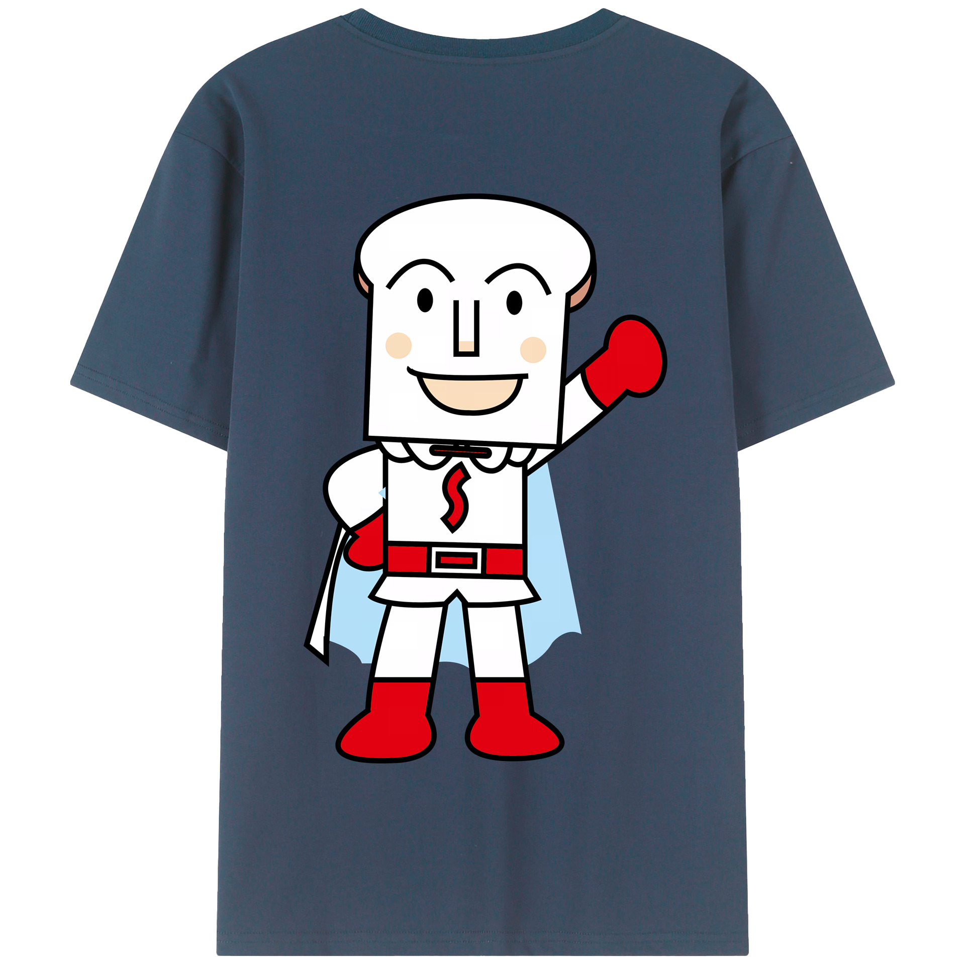 （画像用） アンパンマン Anpanman 綿100％半袖Tシャツ（背面プリント）