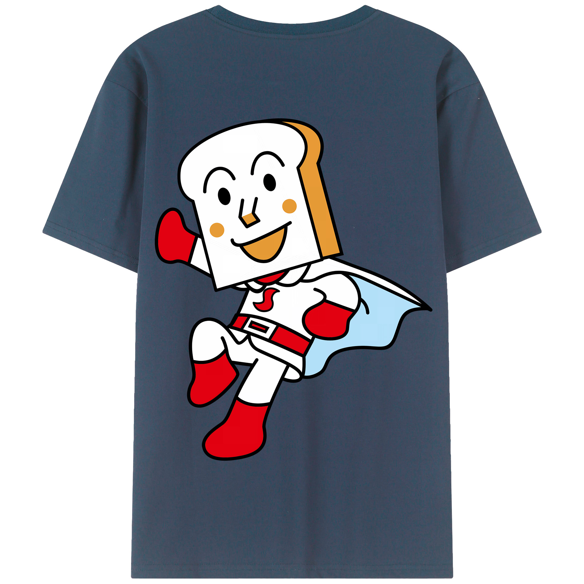 （画像用） アンパンマン Anpanman 綿100％半袖Tシャツ（背面プリント）