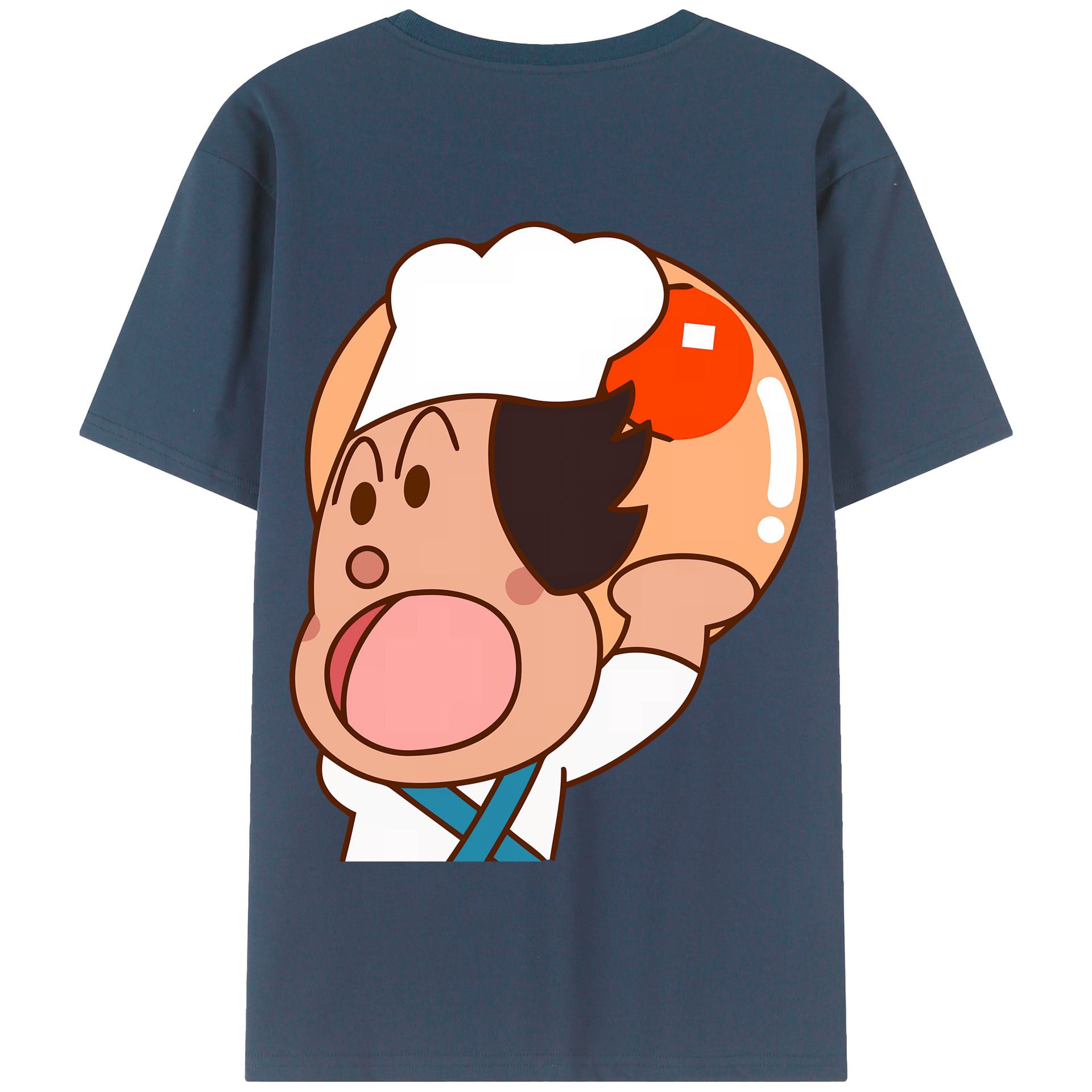 （画像用） アンパンマン Anpanman 綿100％半袖Tシャツ（背面プリント）