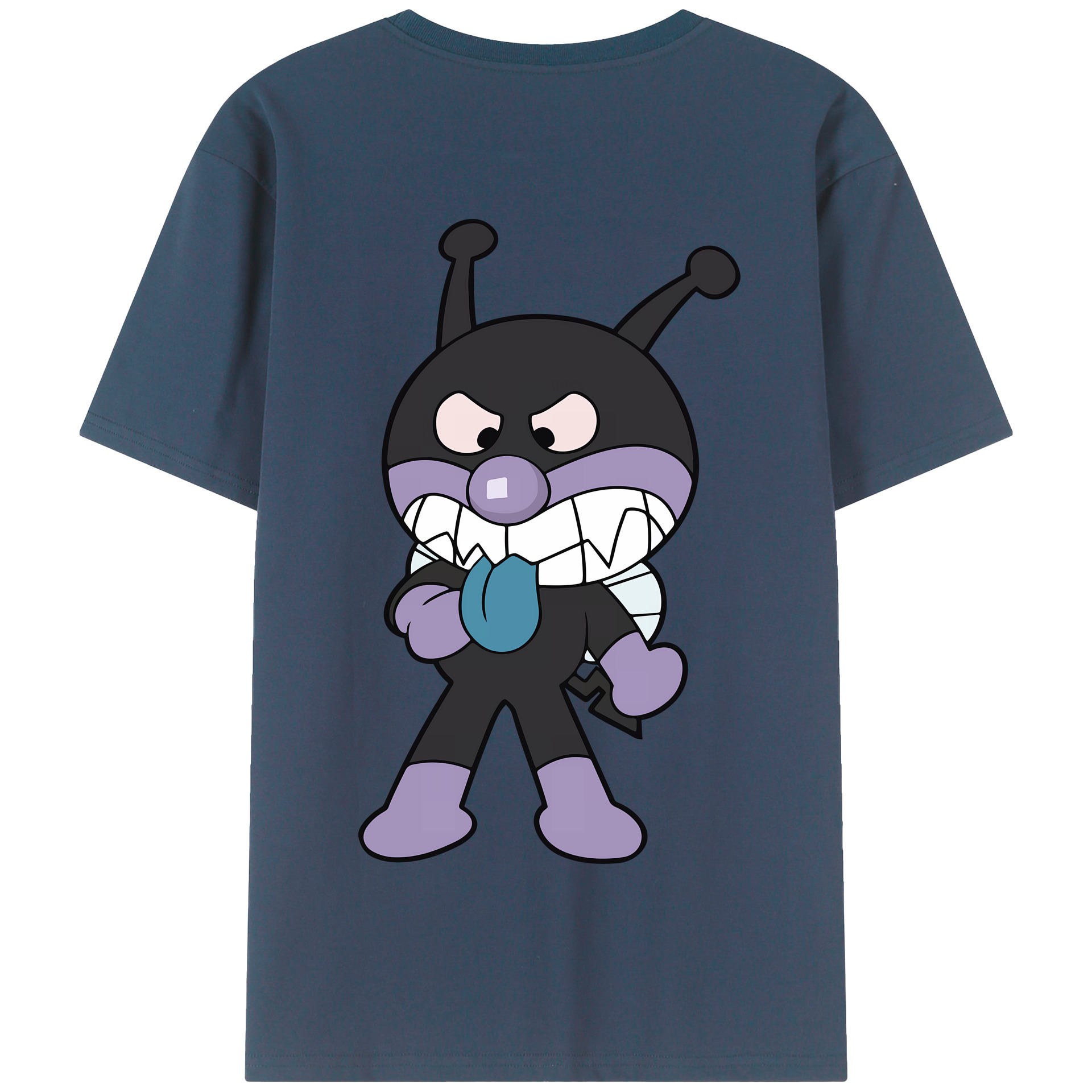 （画像用） アンパンマン Anpanman 綿100％半袖Tシャツ（背面プリント）