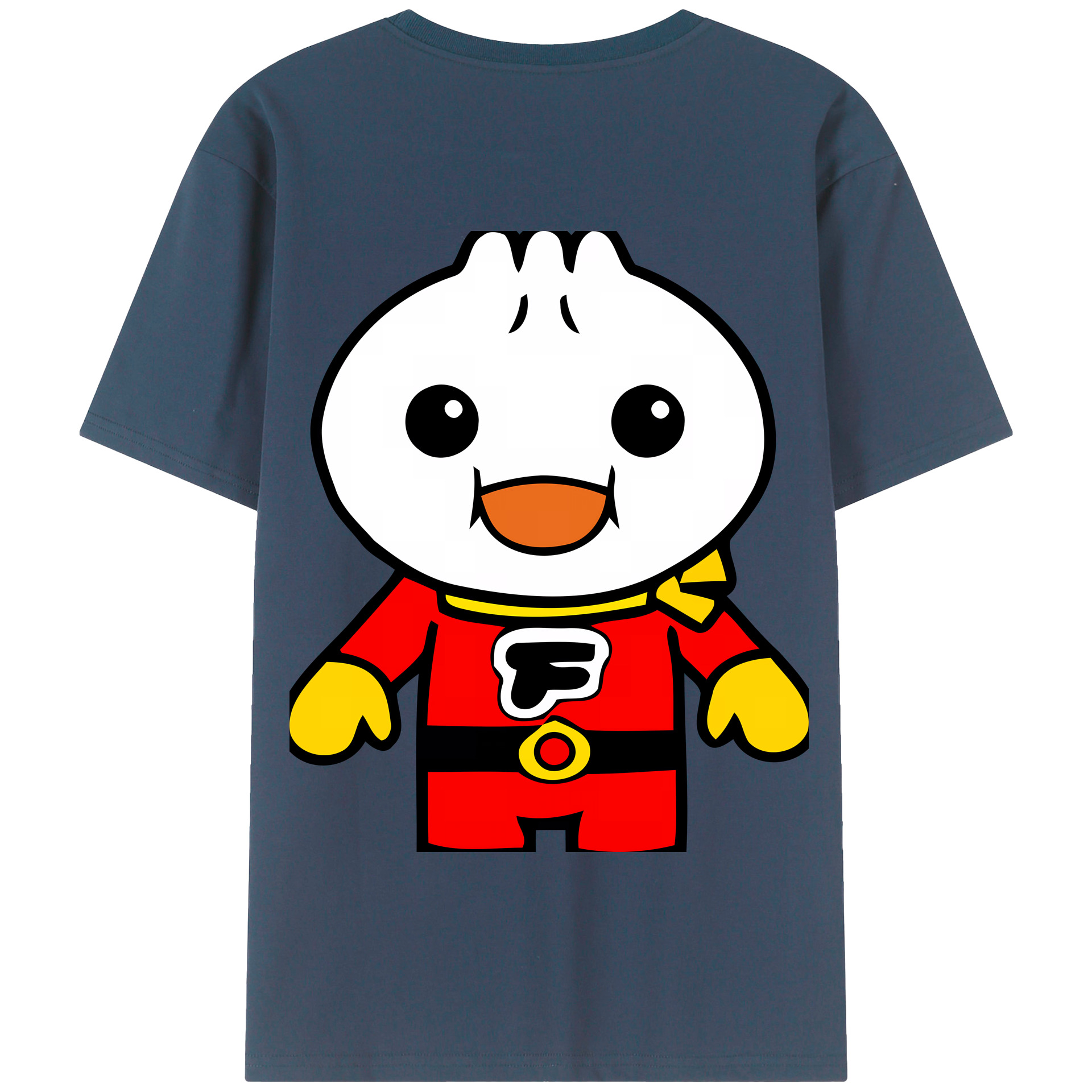 （画像用） アンパンマン Anpanman 綿100％半袖Tシャツ（背面プリント）