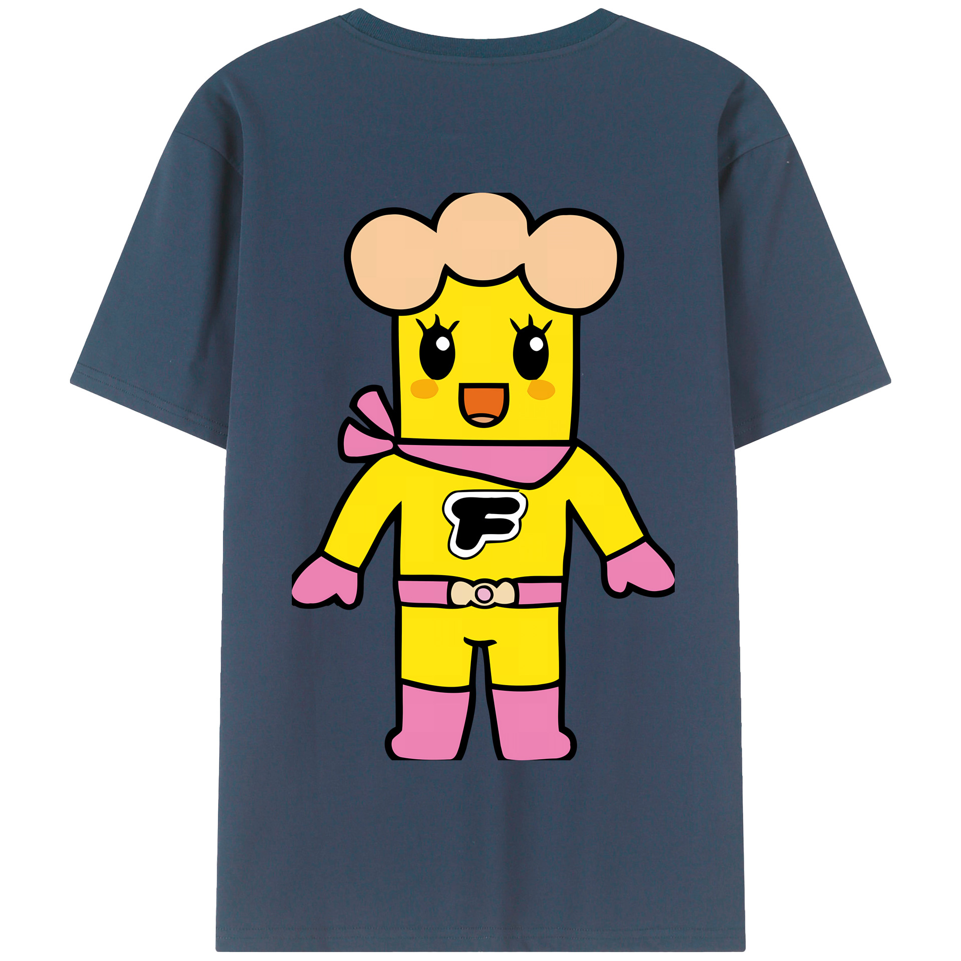 （画像用） アンパンマン Anpanman 綿100％半袖Tシャツ（背面プリント）
