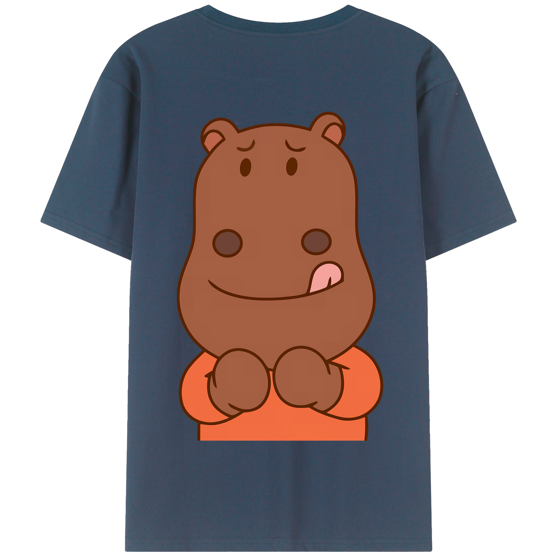 （画像用） アンパンマン Anpanman 綿100％半袖Tシャツ（背面プリント）