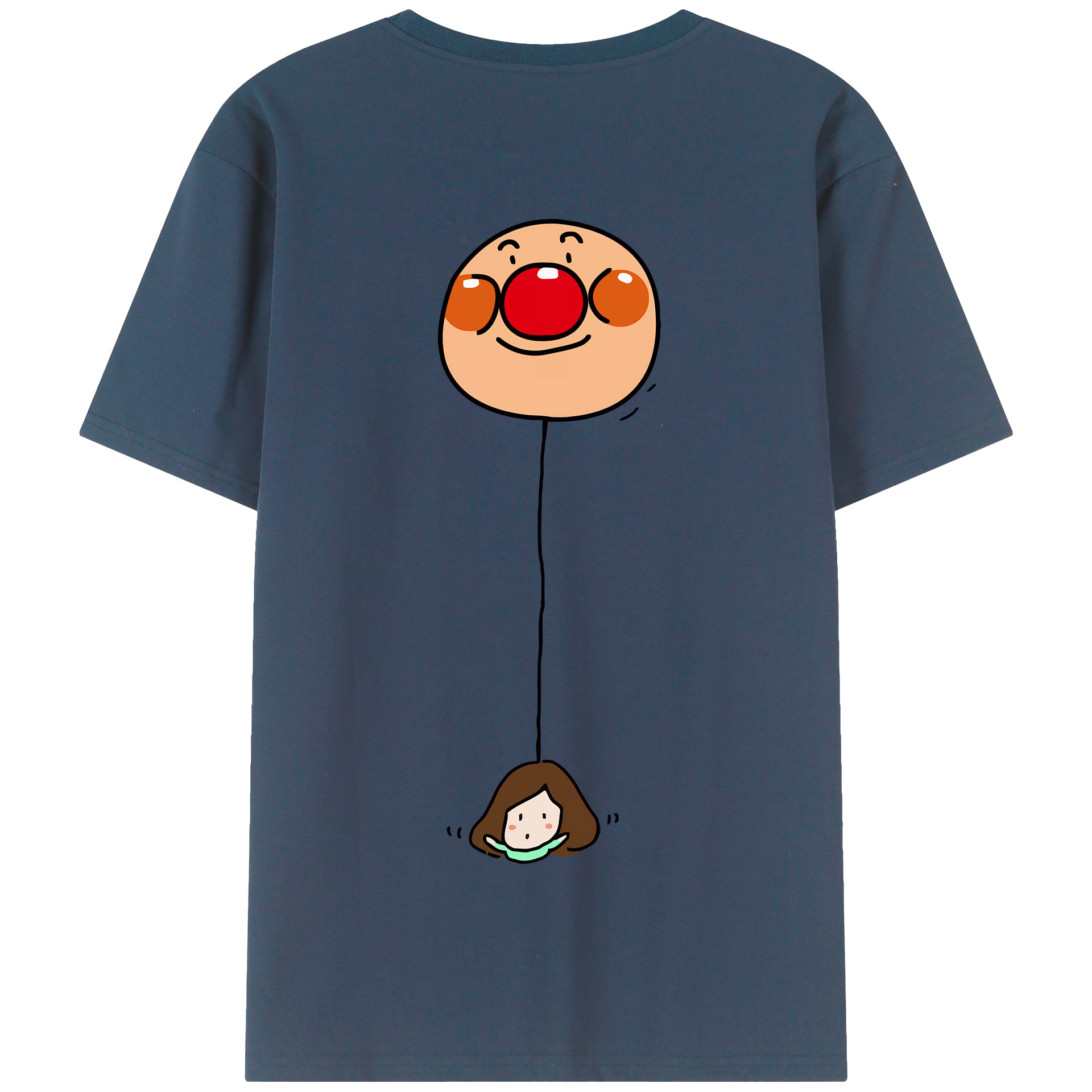 （画像用） アンパンマン Anpanman 綿100％半袖Tシャツ（背面プリント）