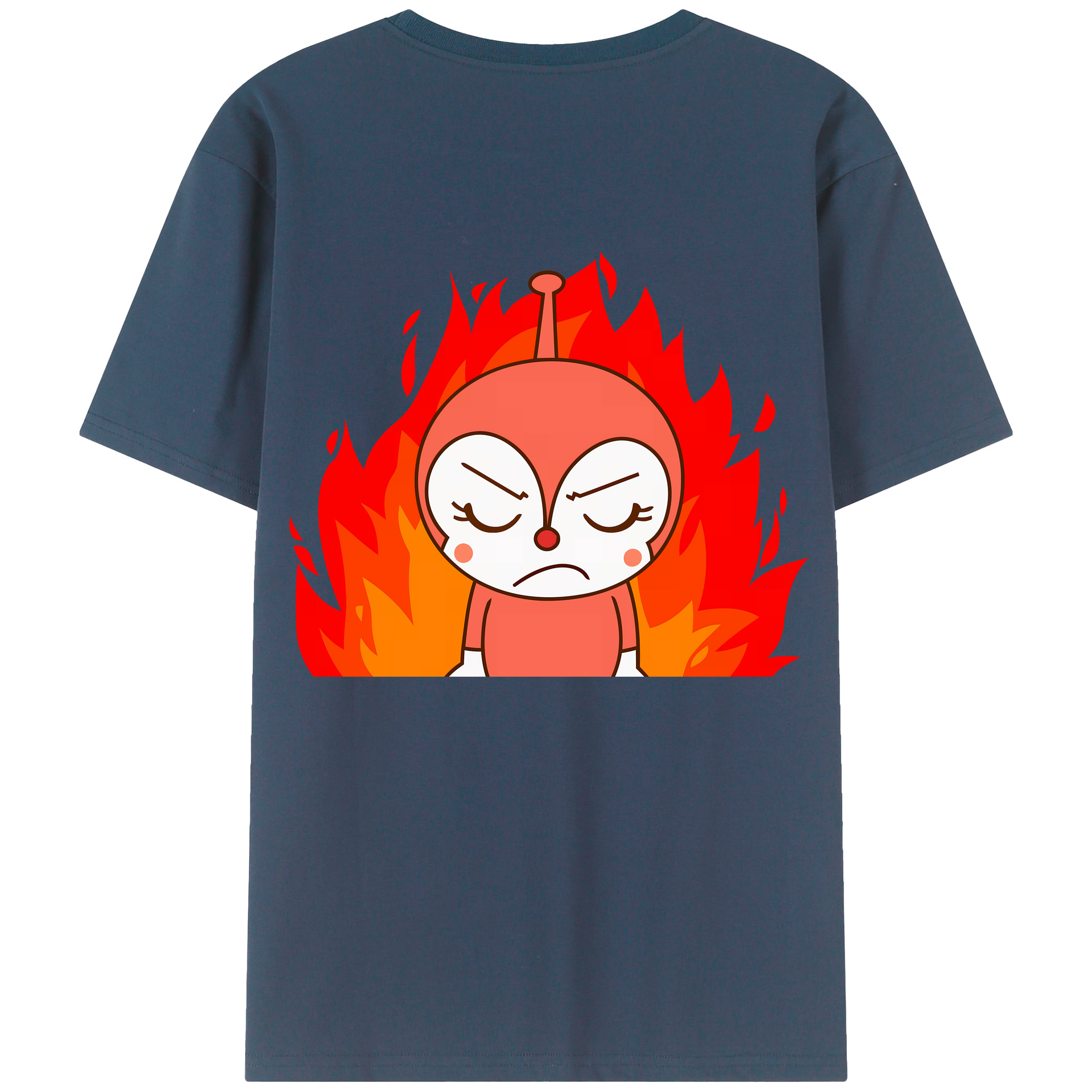 （画像用） アンパンマン Anpanman 綿100％半袖Tシャツ（背面プリント）