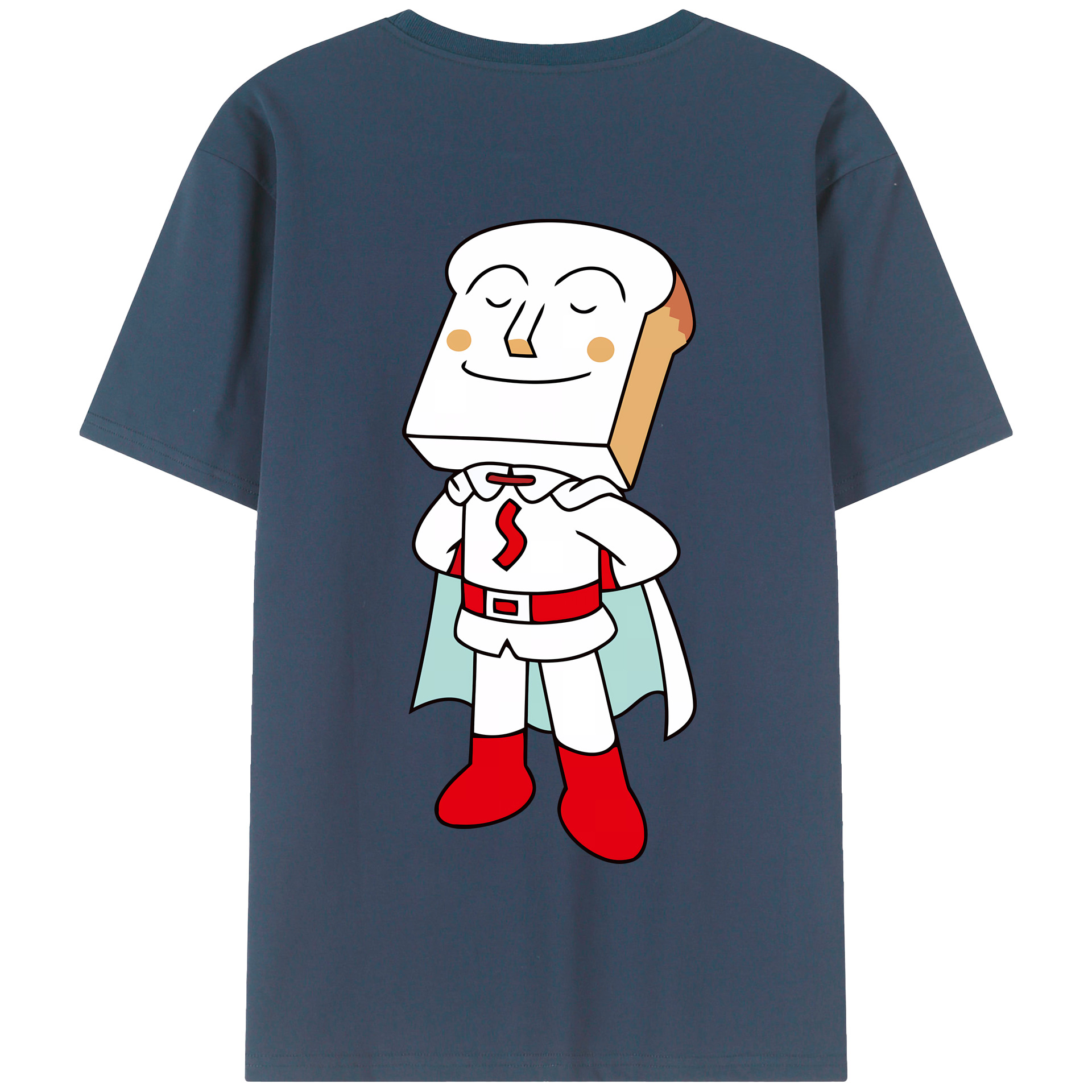 （画像用） アンパンマン Anpanman 綿100％半袖Tシャツ（背面プリント）