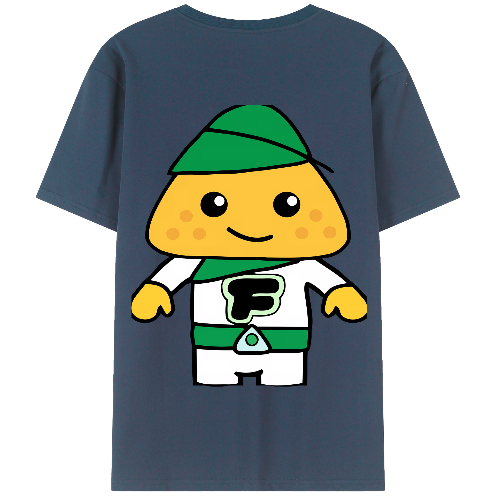 （画像用） アンパンマン Anpanman 綿100％半袖Tシャツ（背面プリント）