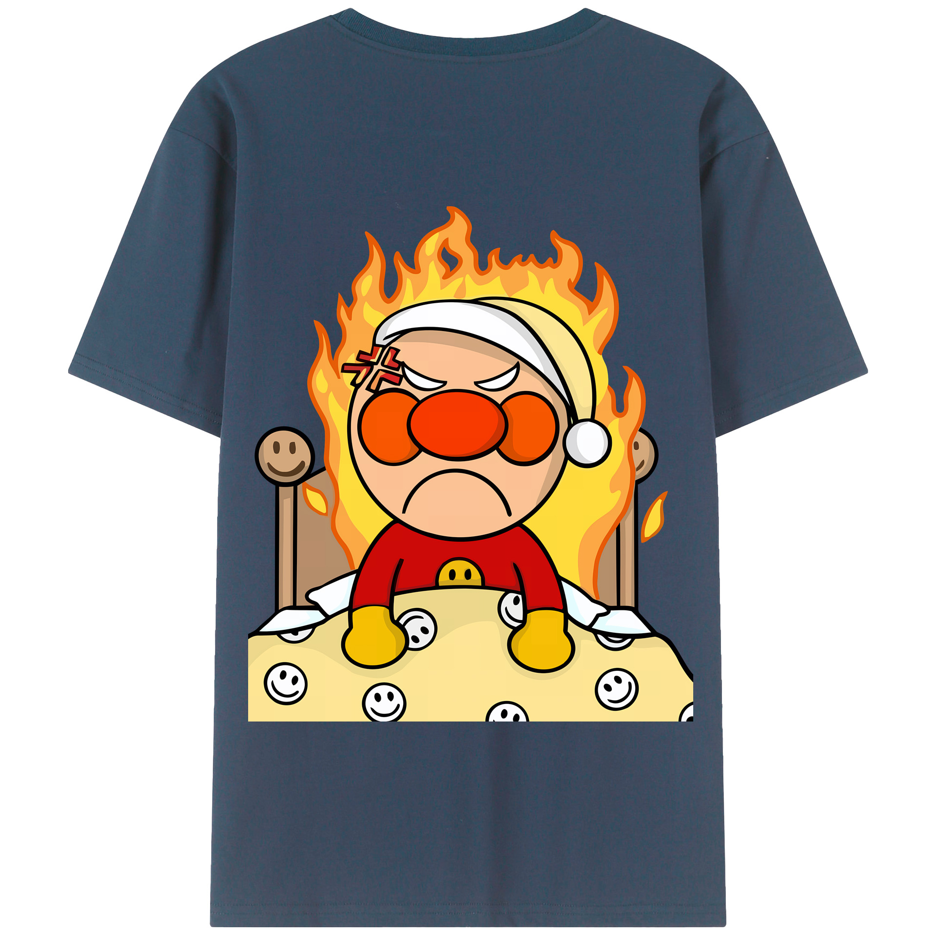 （画像用） アンパンマン Anpanman 綿100％半袖Tシャツ（背面プリント）