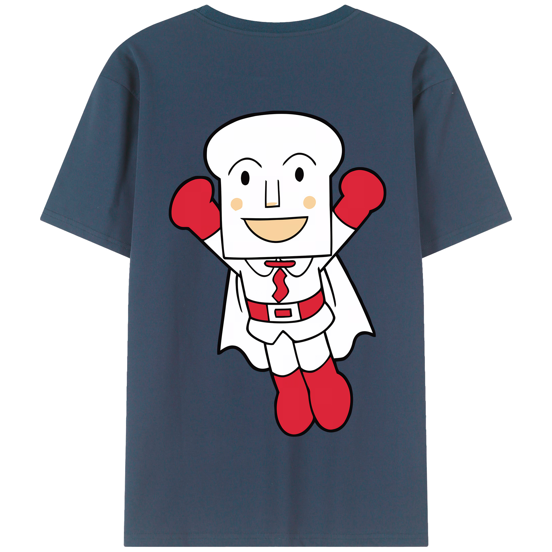 （画像用） アンパンマン Anpanman 綿100％半袖Tシャツ（背面プリント）