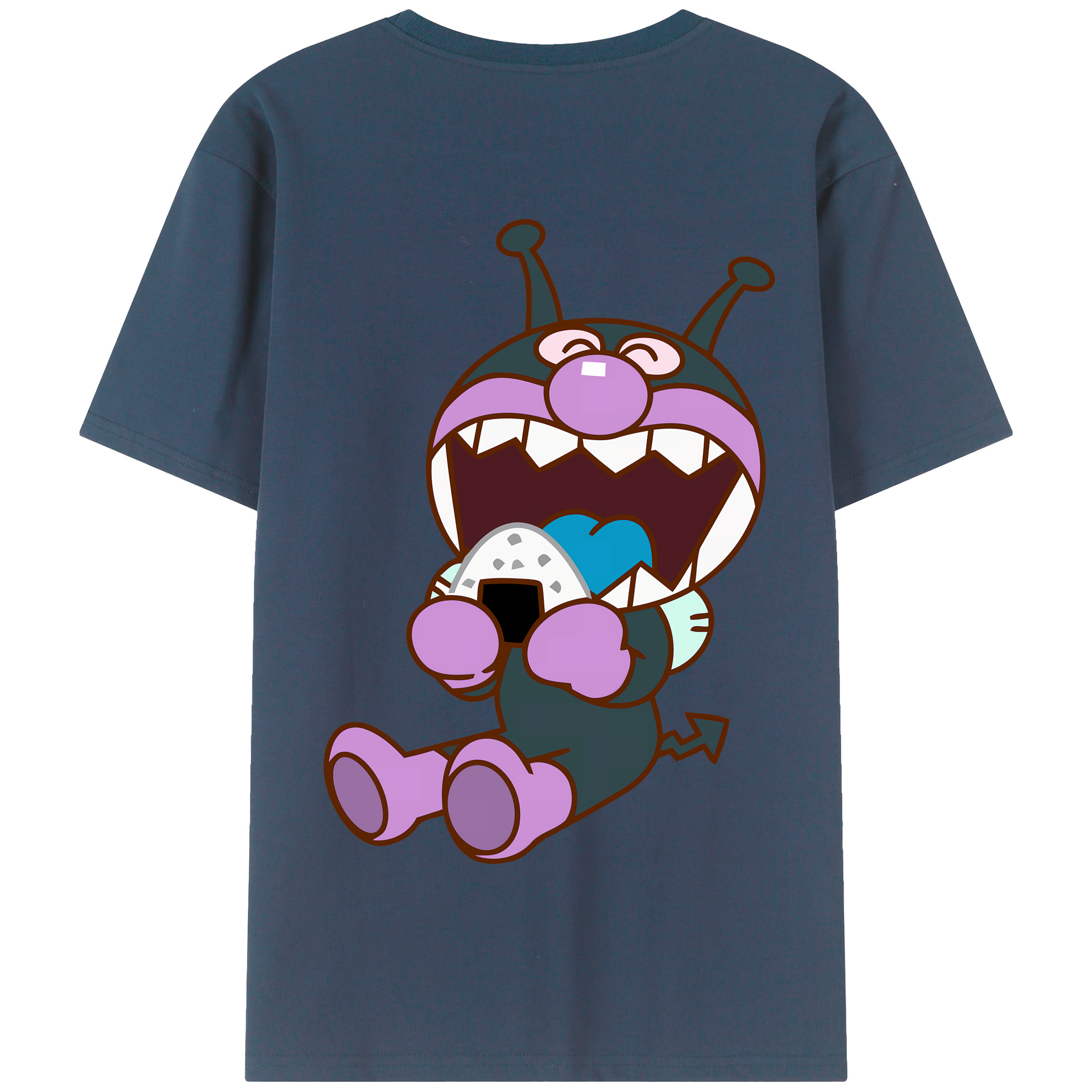 （画像用） アンパンマン Anpanman 綿100％半袖Tシャツ（背面プリント）