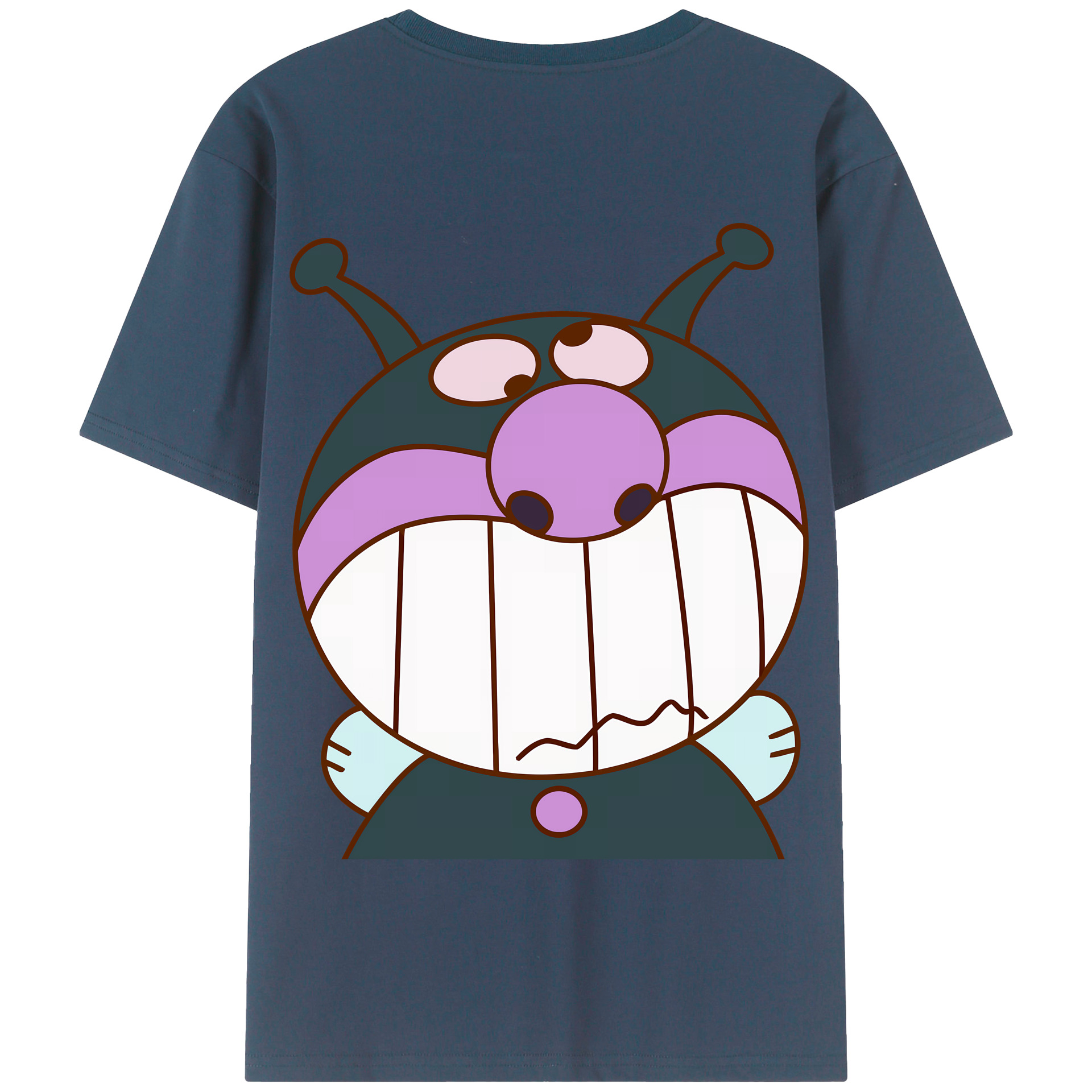 （画像用） アンパンマン Anpanman 綿100％半袖Tシャツ（背面プリント）