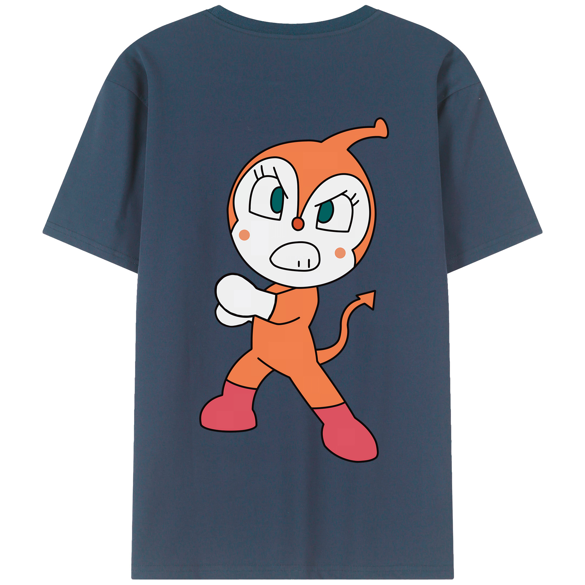 （画像用） アンパンマン Anpanman 綿100％半袖Tシャツ（背面プリント）