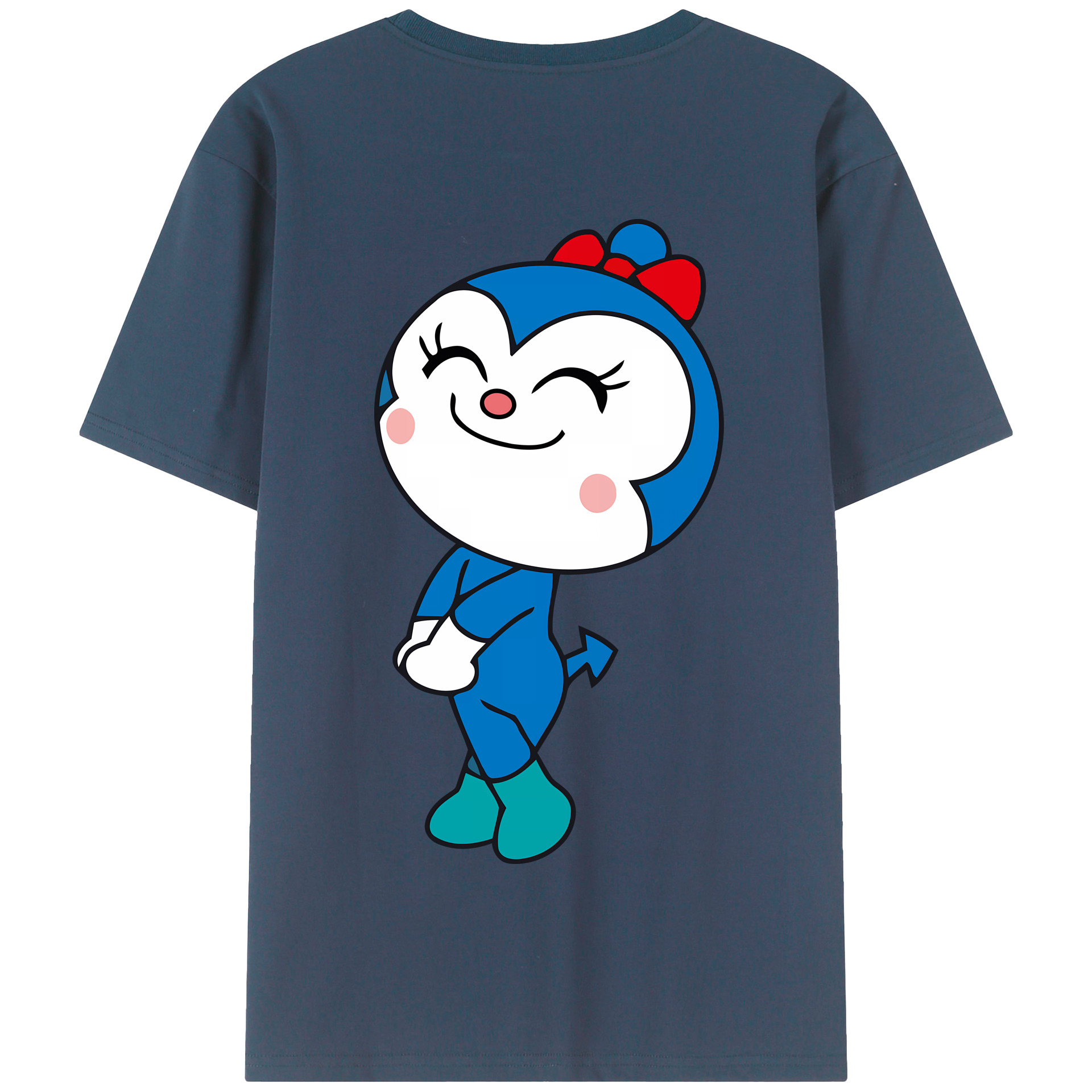 （画像用） アンパンマン Anpanman 綿100％半袖Tシャツ（背面プリント）