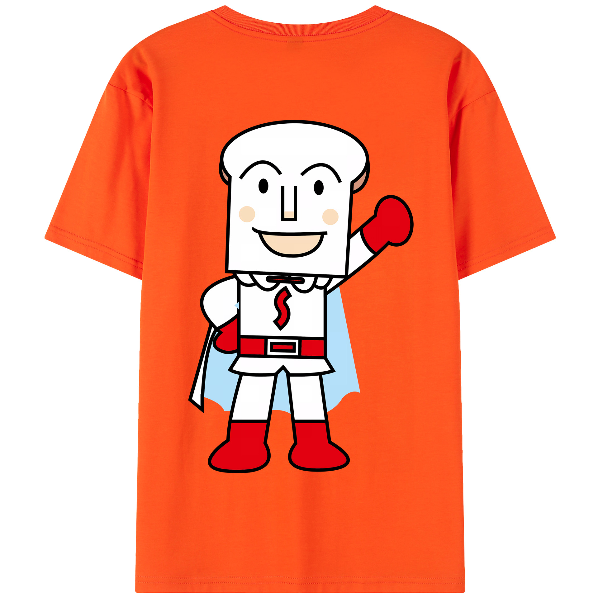 （画像用） アンパンマン Anpanman 綿100％半袖Tシャツ（背面プリント）