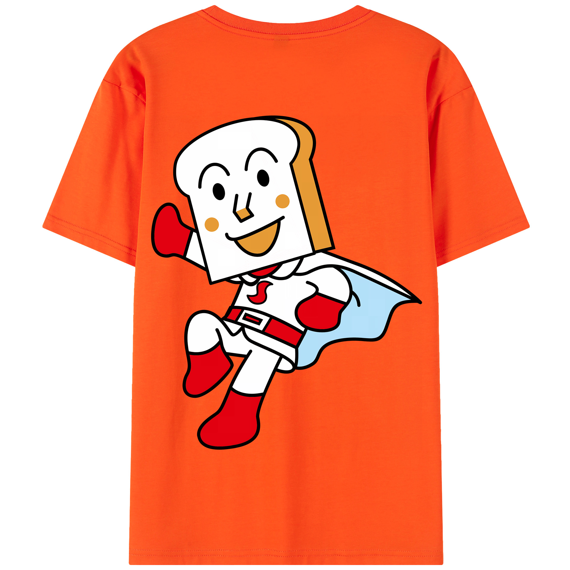 （画像用） アンパンマン Anpanman 綿100％半袖Tシャツ（背面プリント）