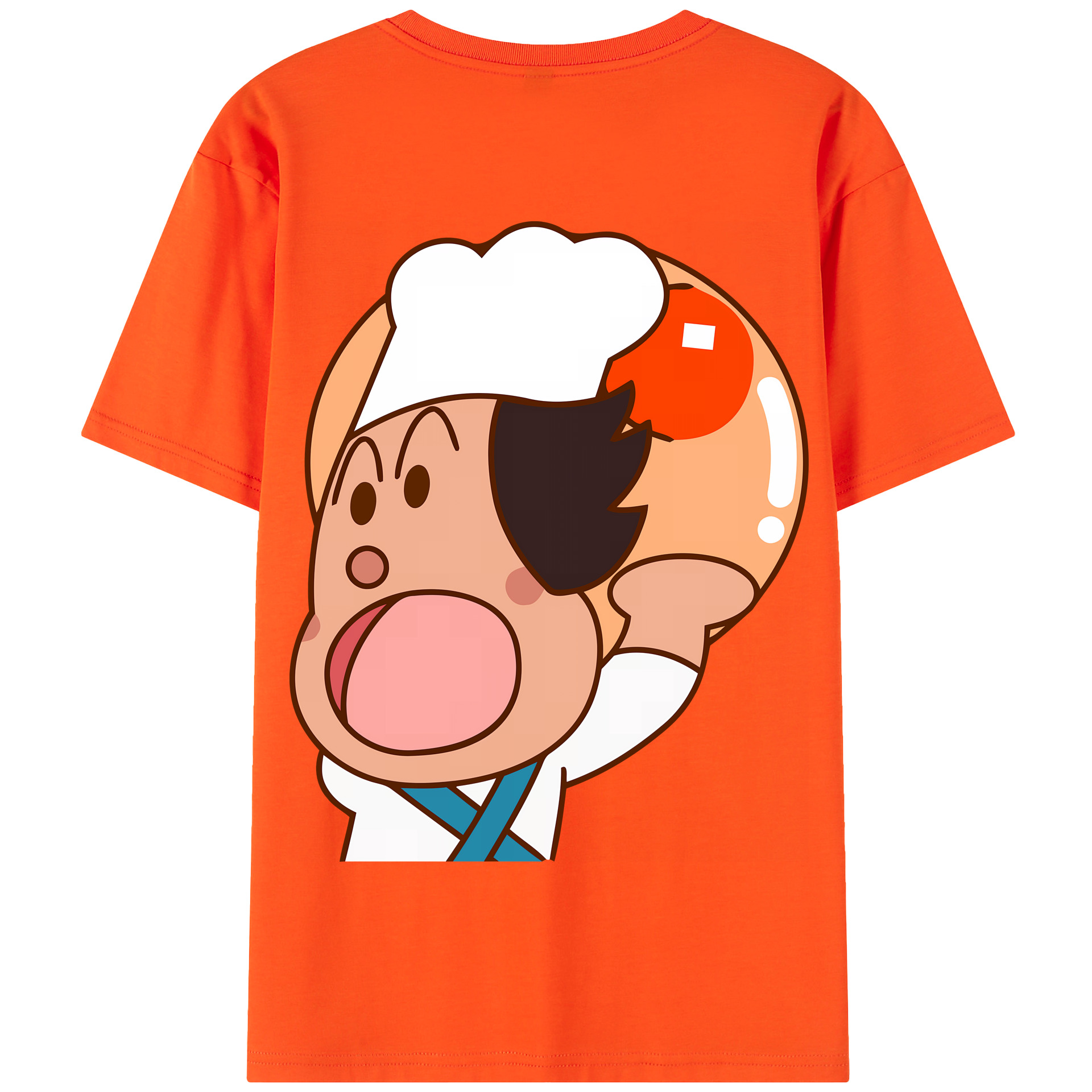 （画像用） アンパンマン Anpanman 綿100％半袖Tシャツ（背面プリント）