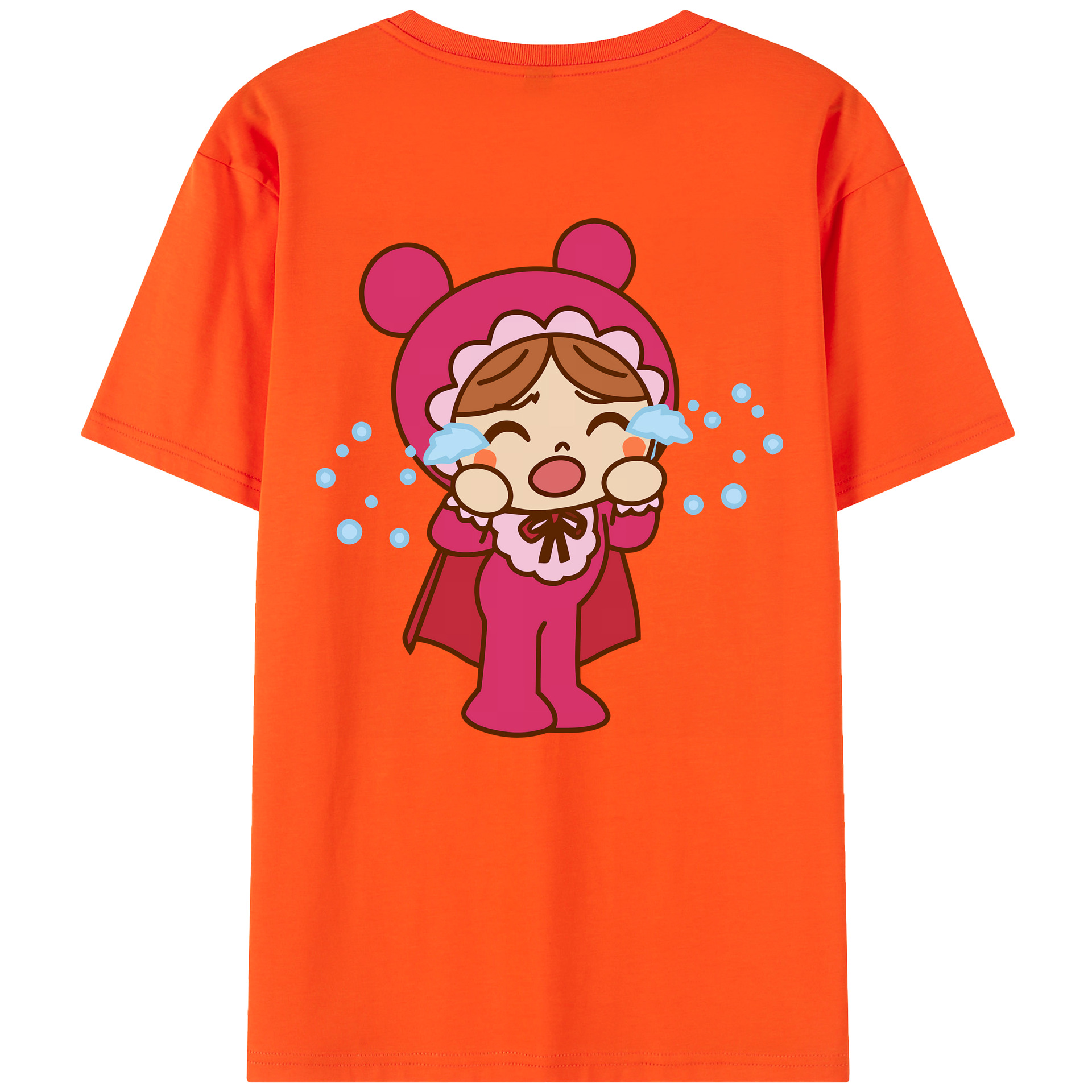（画像用） アンパンマン Anpanman 綿100％半袖Tシャツ（背面プリント）