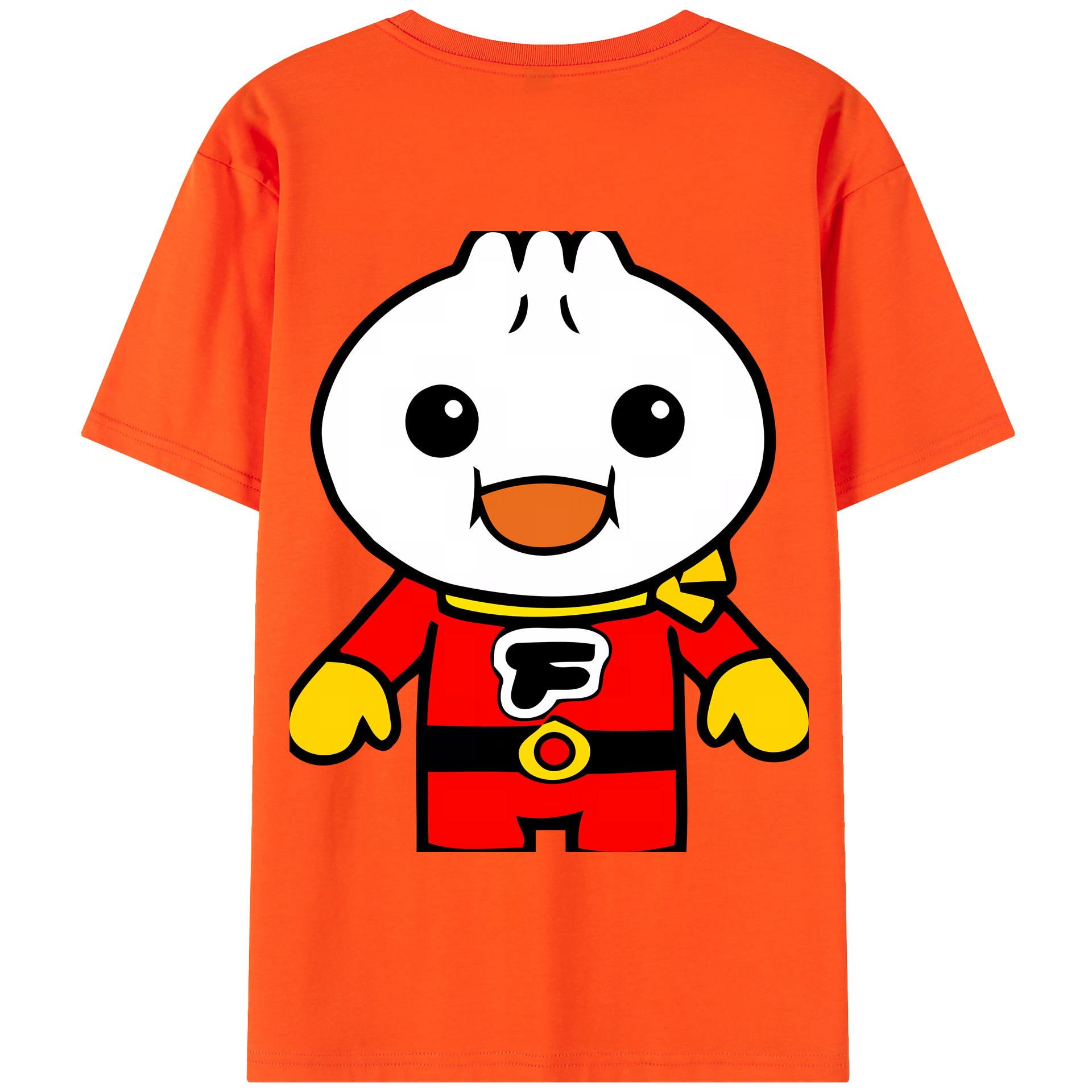 （画像用） アンパンマン Anpanman 綿100％半袖Tシャツ（背面プリント）