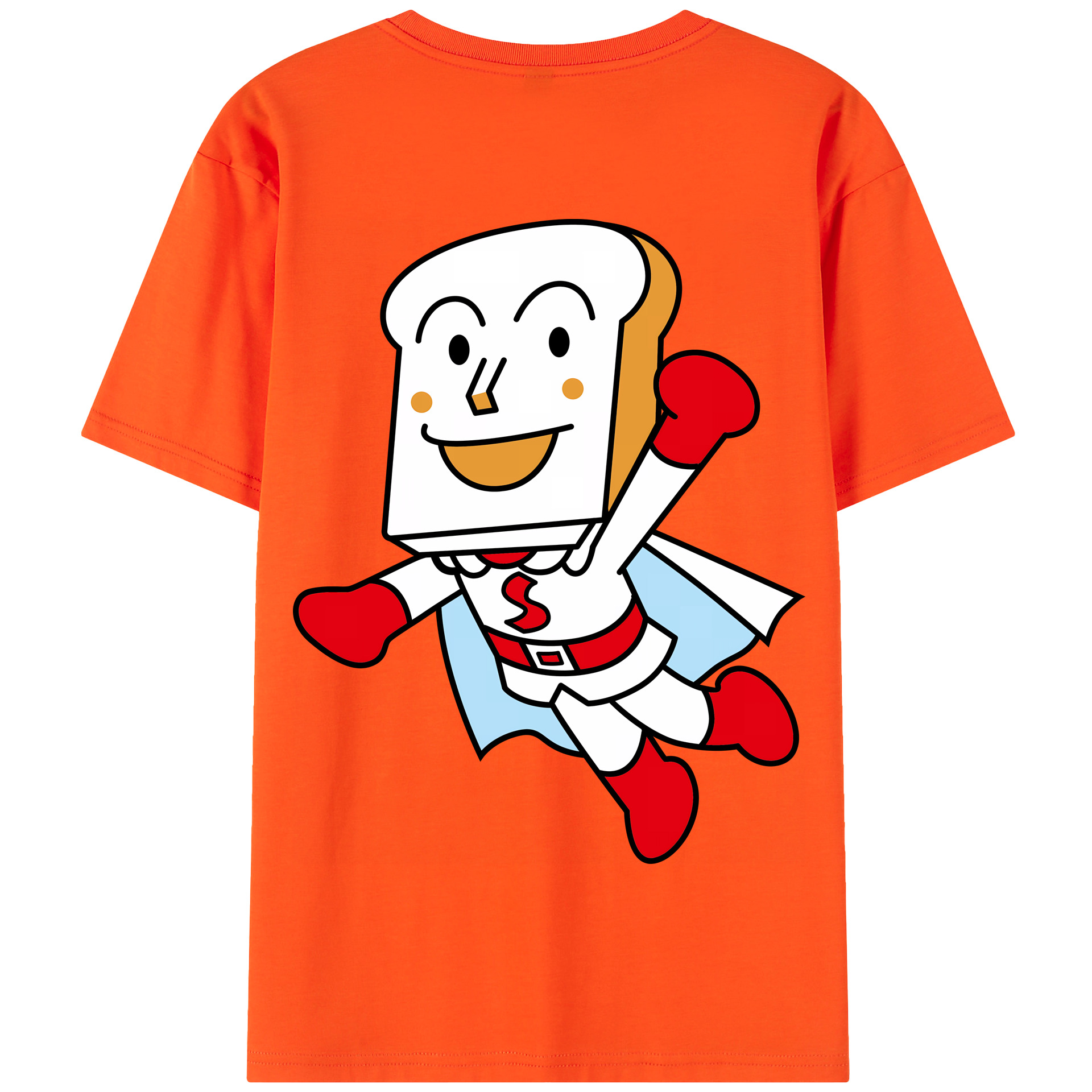 （画像用） アンパンマン Anpanman 綿100％半袖Tシャツ（背面プリント）