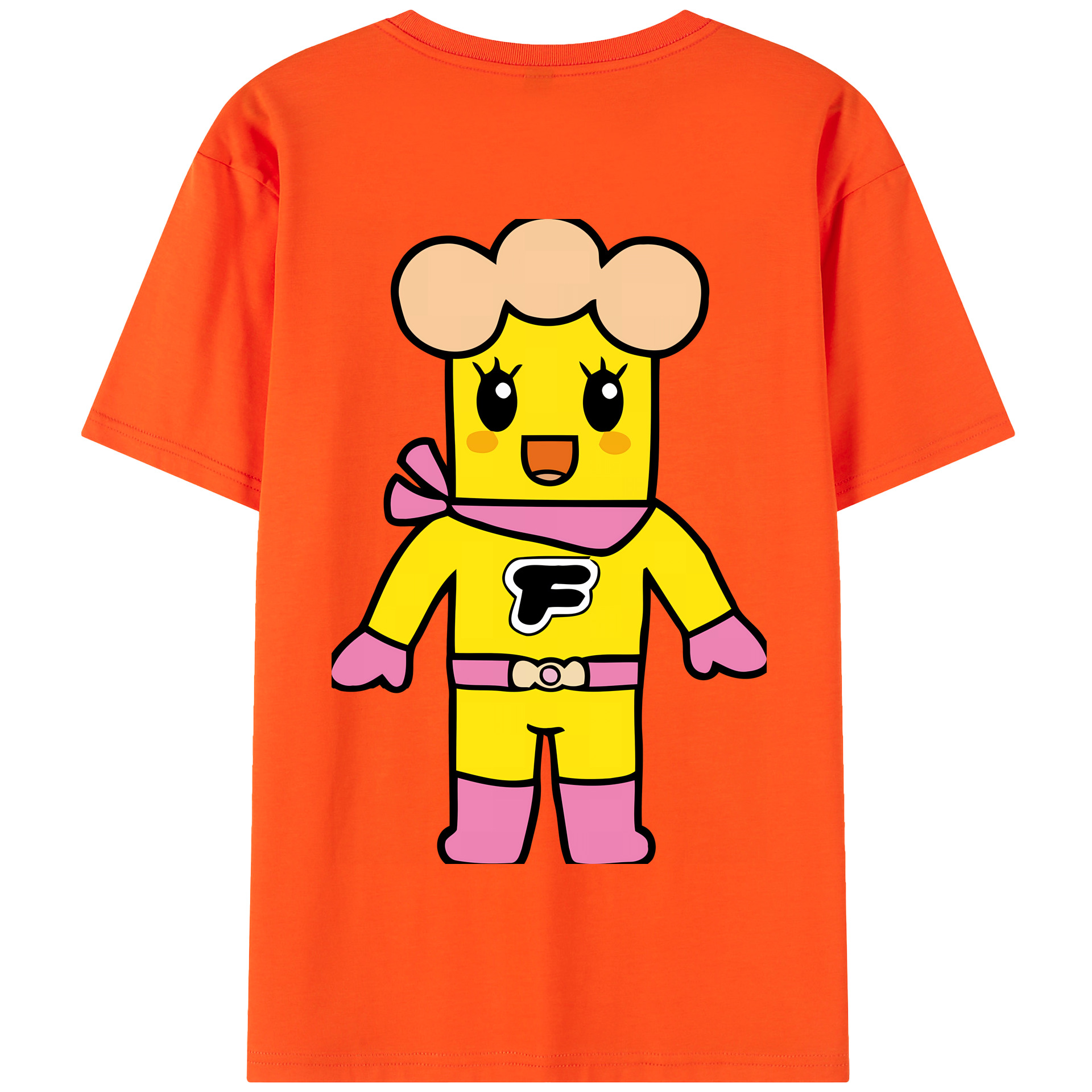 （画像用） アンパンマン Anpanman 綿100％半袖Tシャツ（背面プリント）