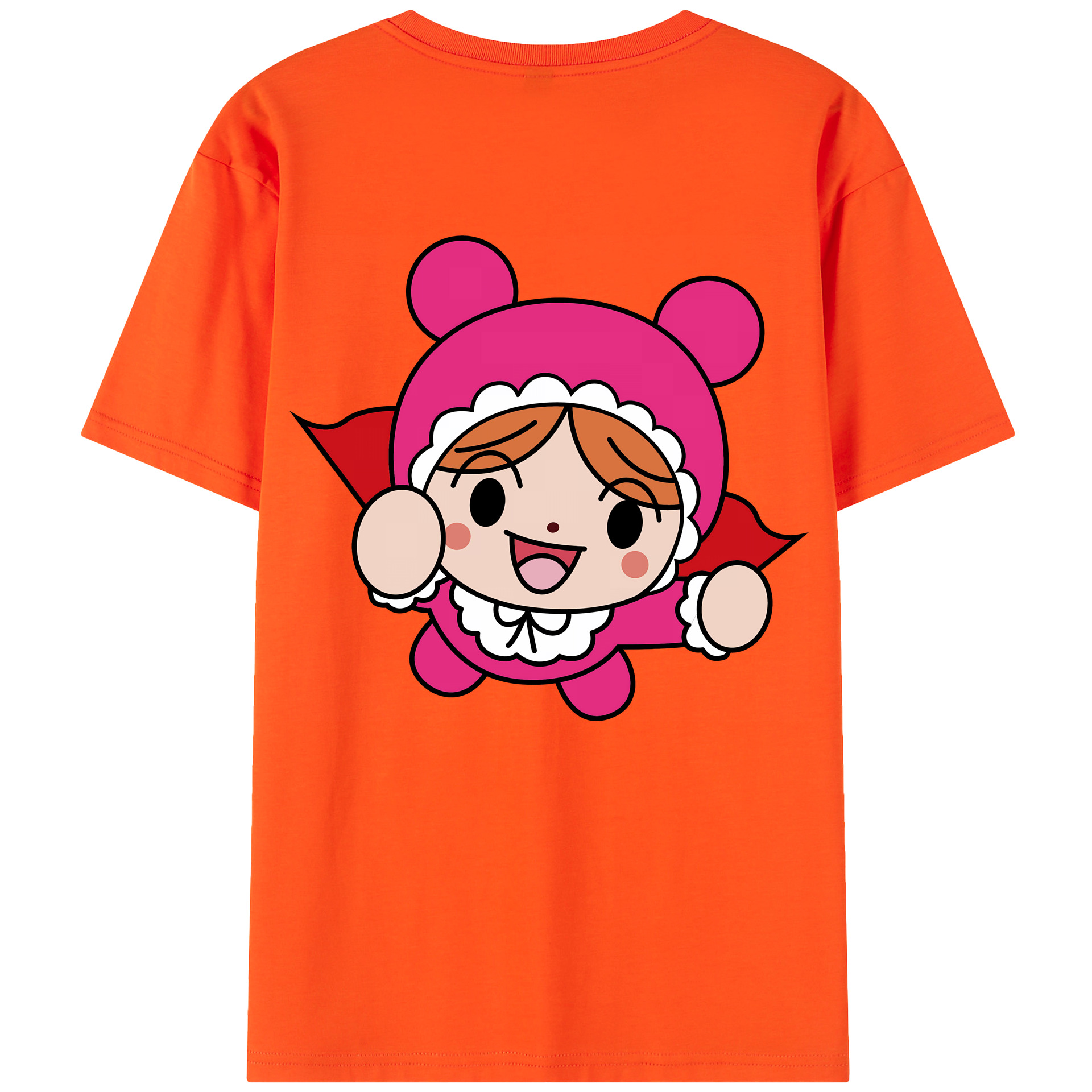 （画像用） アンパンマン Anpanman 綿100％半袖Tシャツ（背面プリント）