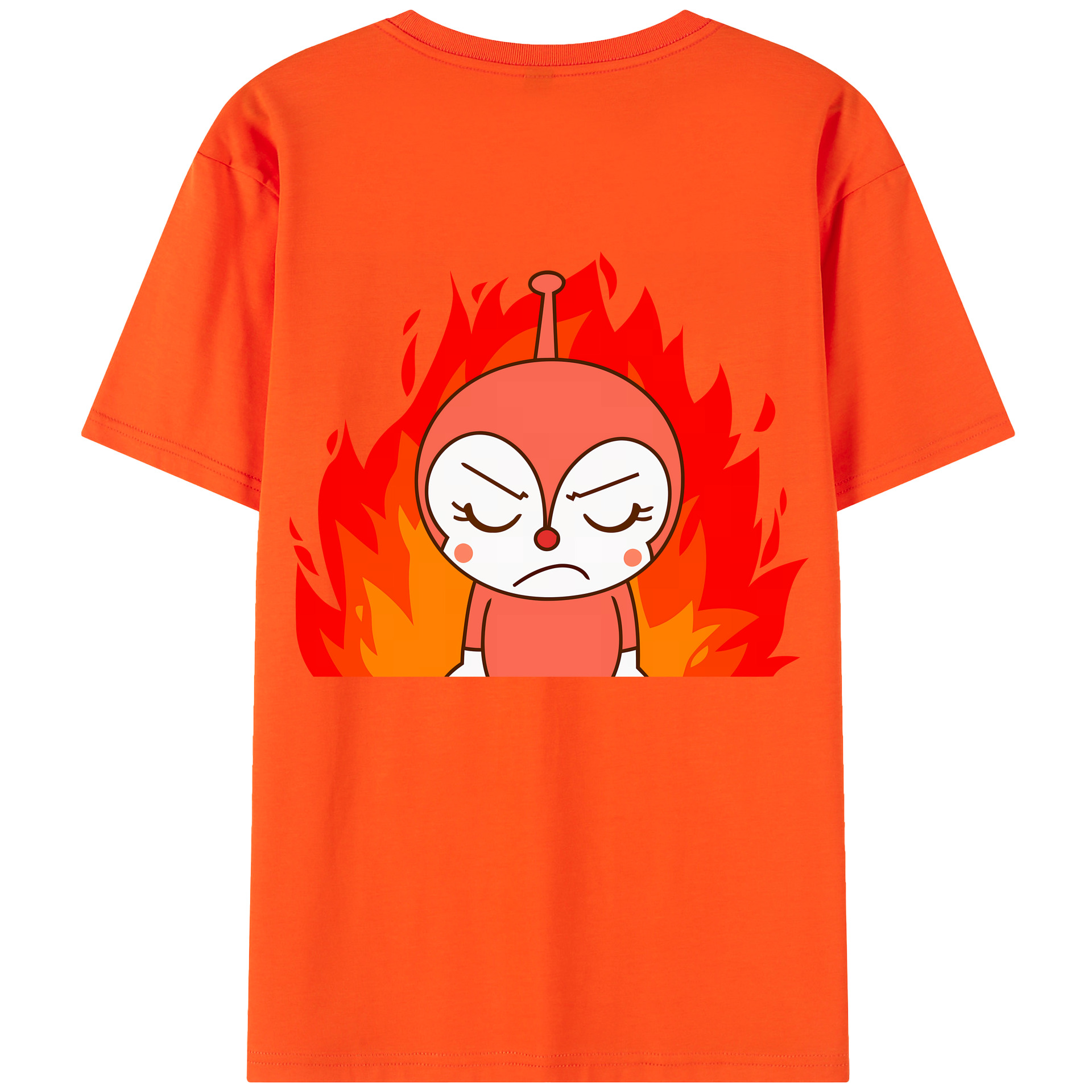（画像用） アンパンマン Anpanman 綿100％半袖Tシャツ（背面プリント）