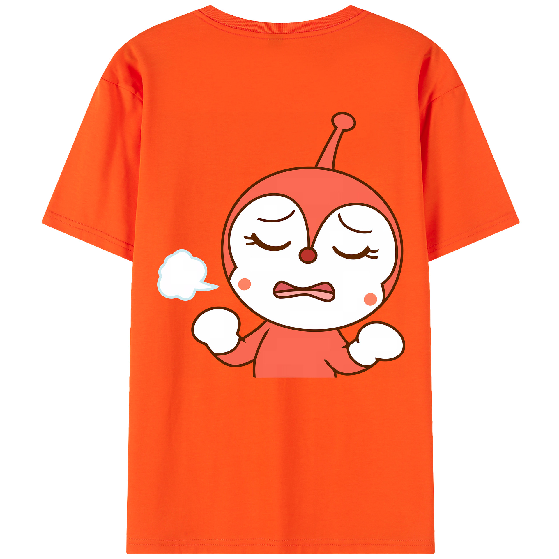 （画像用） アンパンマン Anpanman 綿100％半袖Tシャツ（背面プリント）