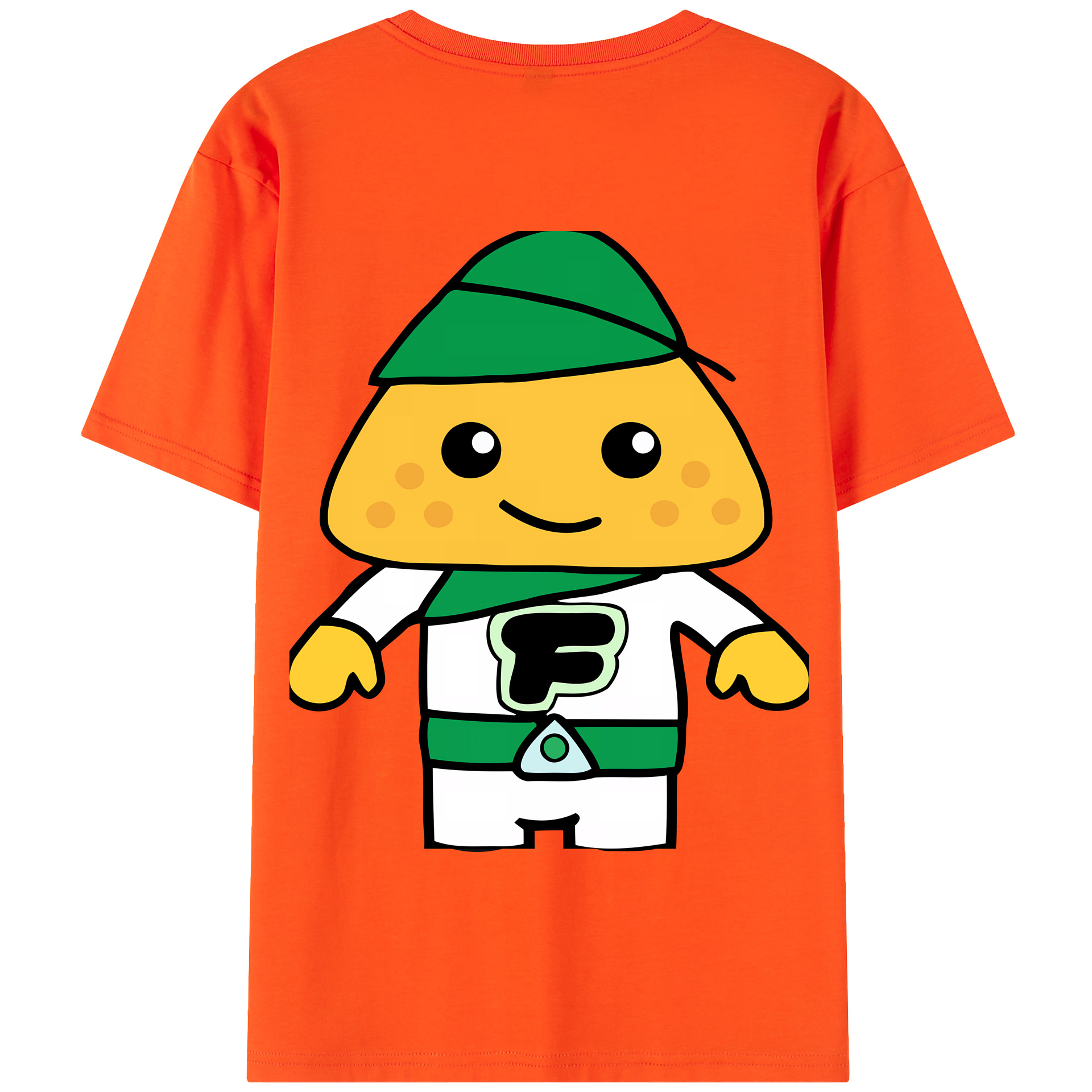 （画像用） アンパンマン Anpanman 綿100％半袖Tシャツ（背面プリント）
