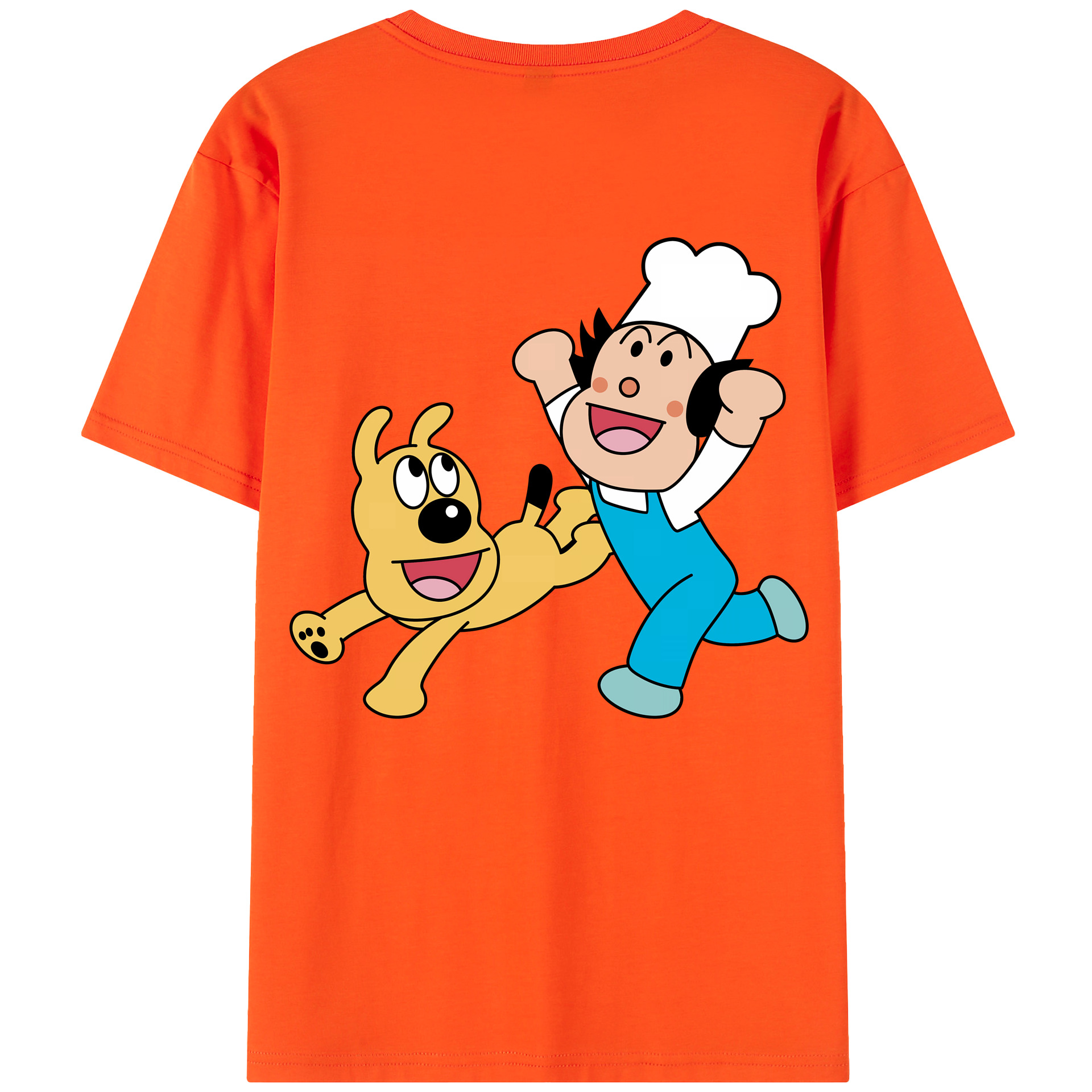 （画像用） アンパンマン Anpanman 綿100％半袖Tシャツ（背面プリント）