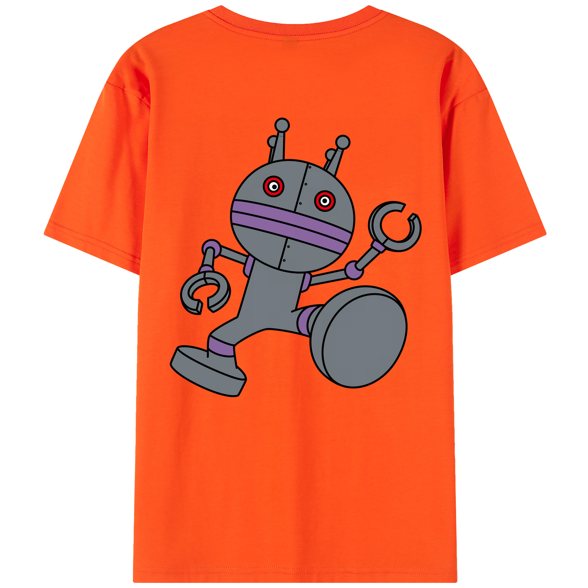 （画像用） アンパンマン Anpanman 綿100％半袖Tシャツ（背面プリント）