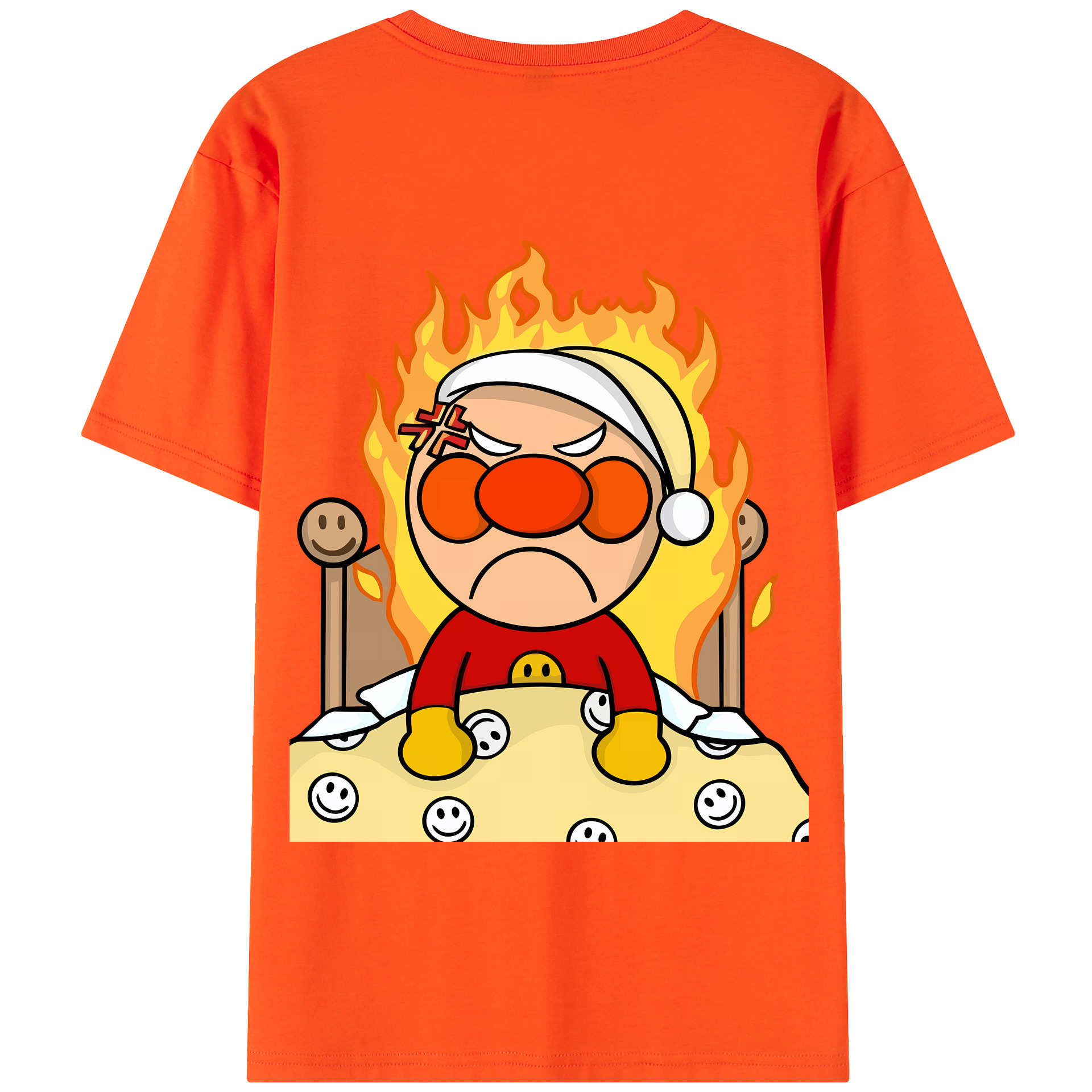 （画像用） アンパンマン Anpanman 綿100％半袖Tシャツ（背面プリント）