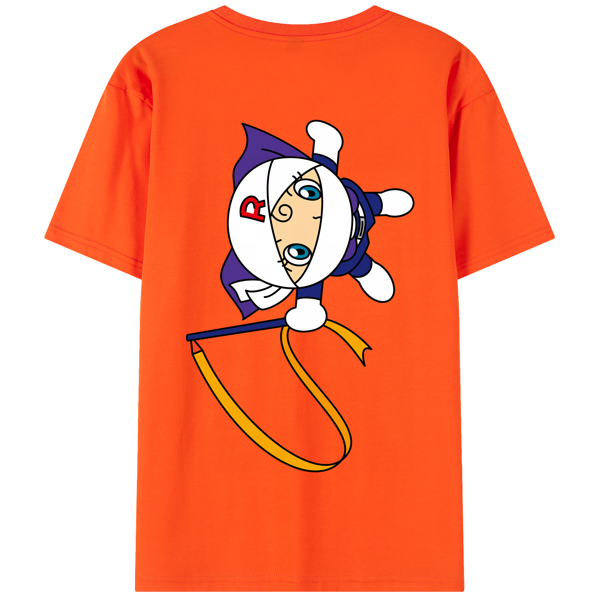 （画像用） アンパンマン Anpanman 綿100％半袖Tシャツ（背面プリント）