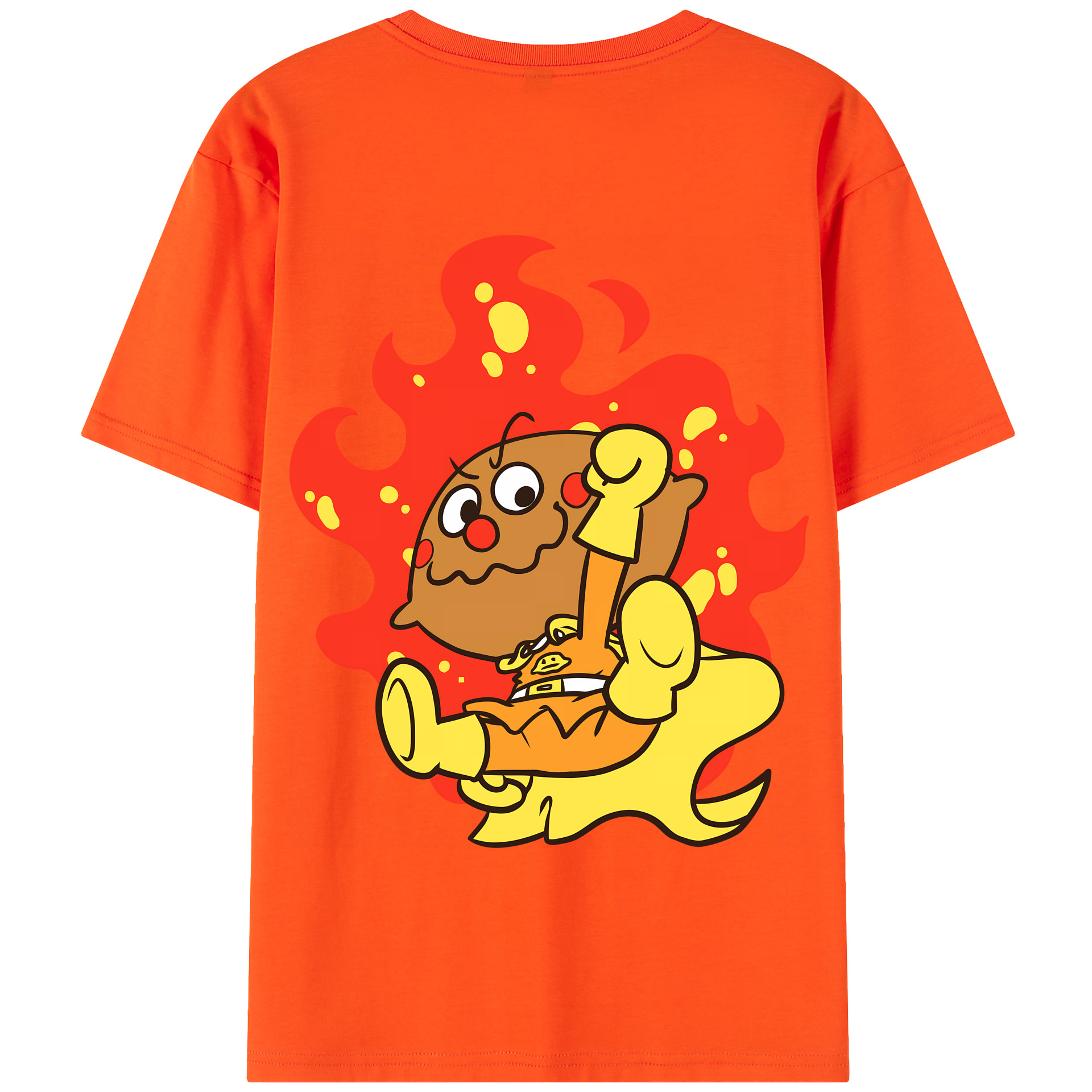 （画像用） アンパンマン Anpanman 綿100％半袖Tシャツ（背面プリント）