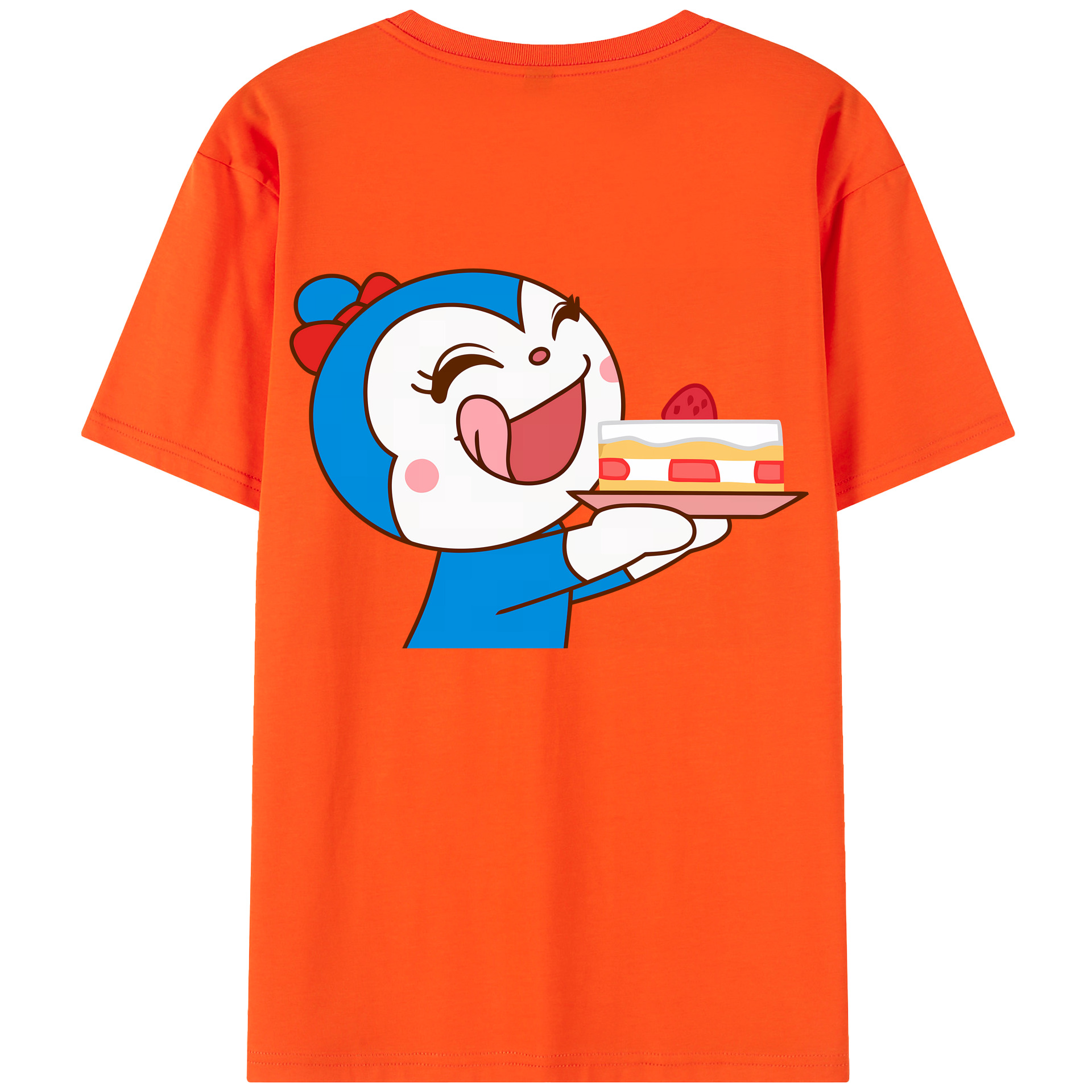 （画像用） アンパンマン Anpanman 綿100％半袖Tシャツ（背面プリント）