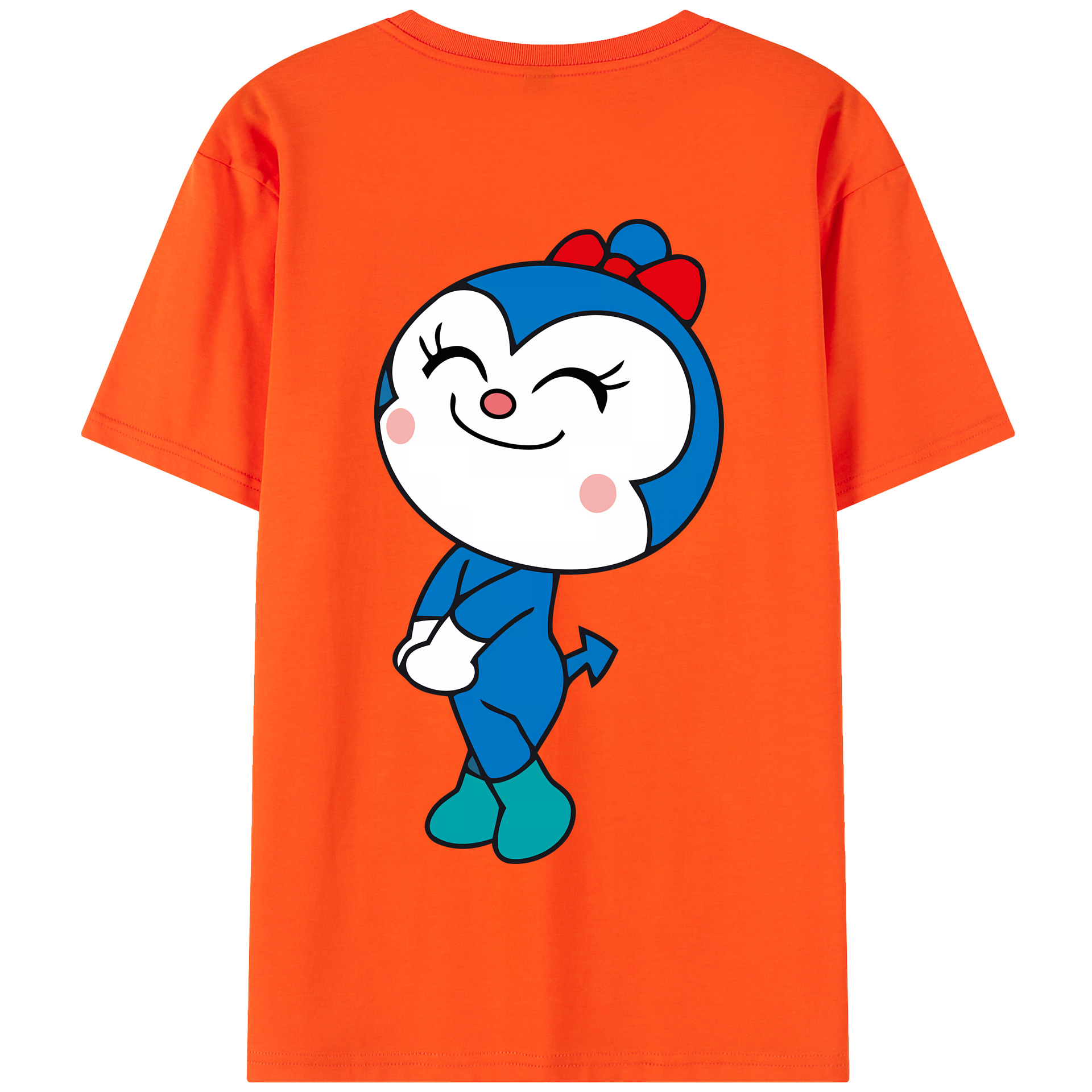 （画像用） アンパンマン Anpanman 綿100％半袖Tシャツ（背面プリント）