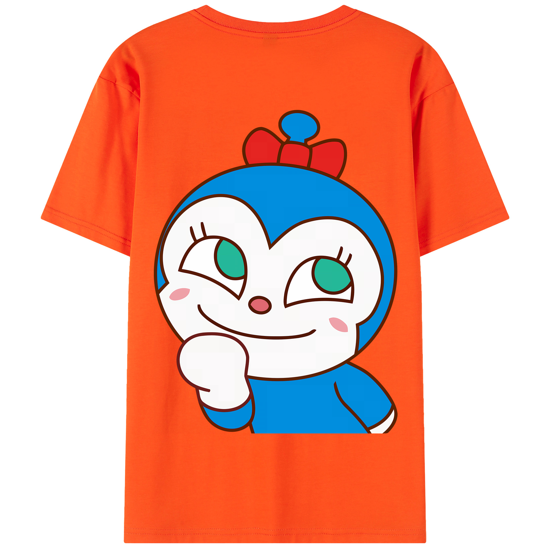 （画像用） アンパンマン Anpanman 綿100％半袖Tシャツ（背面プリント）