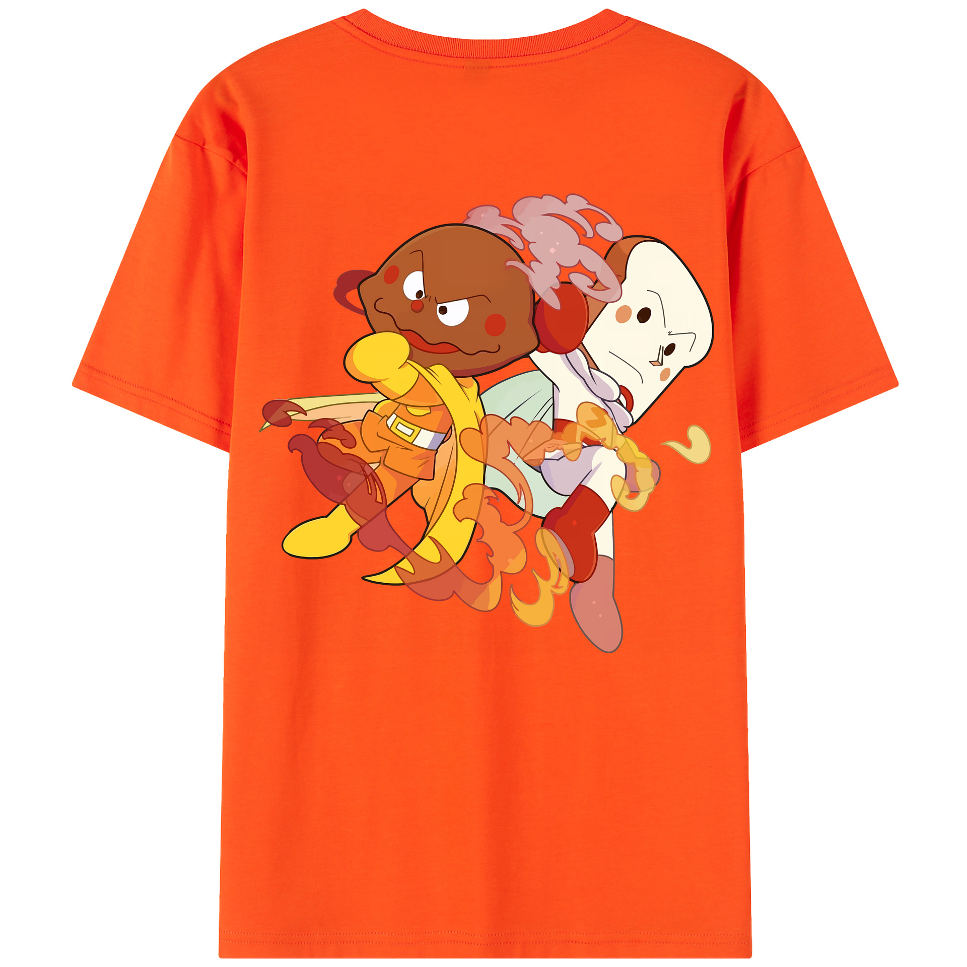 （画像用） アンパンマン Anpanman 綿100％半袖Tシャツ（背面プリント）