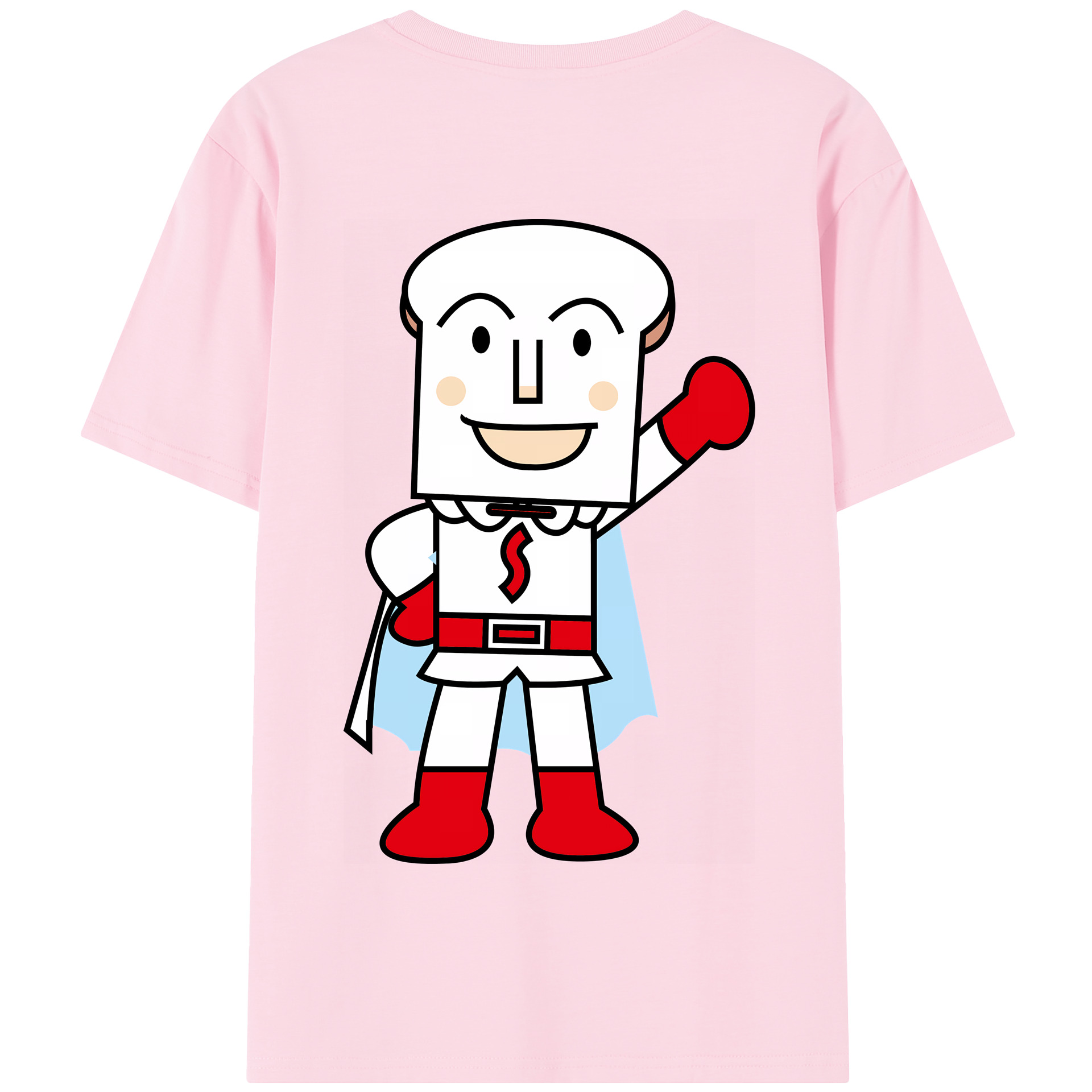 （画像用） アンパンマン Anpanman 綿100％半袖Tシャツ（背面プリント）