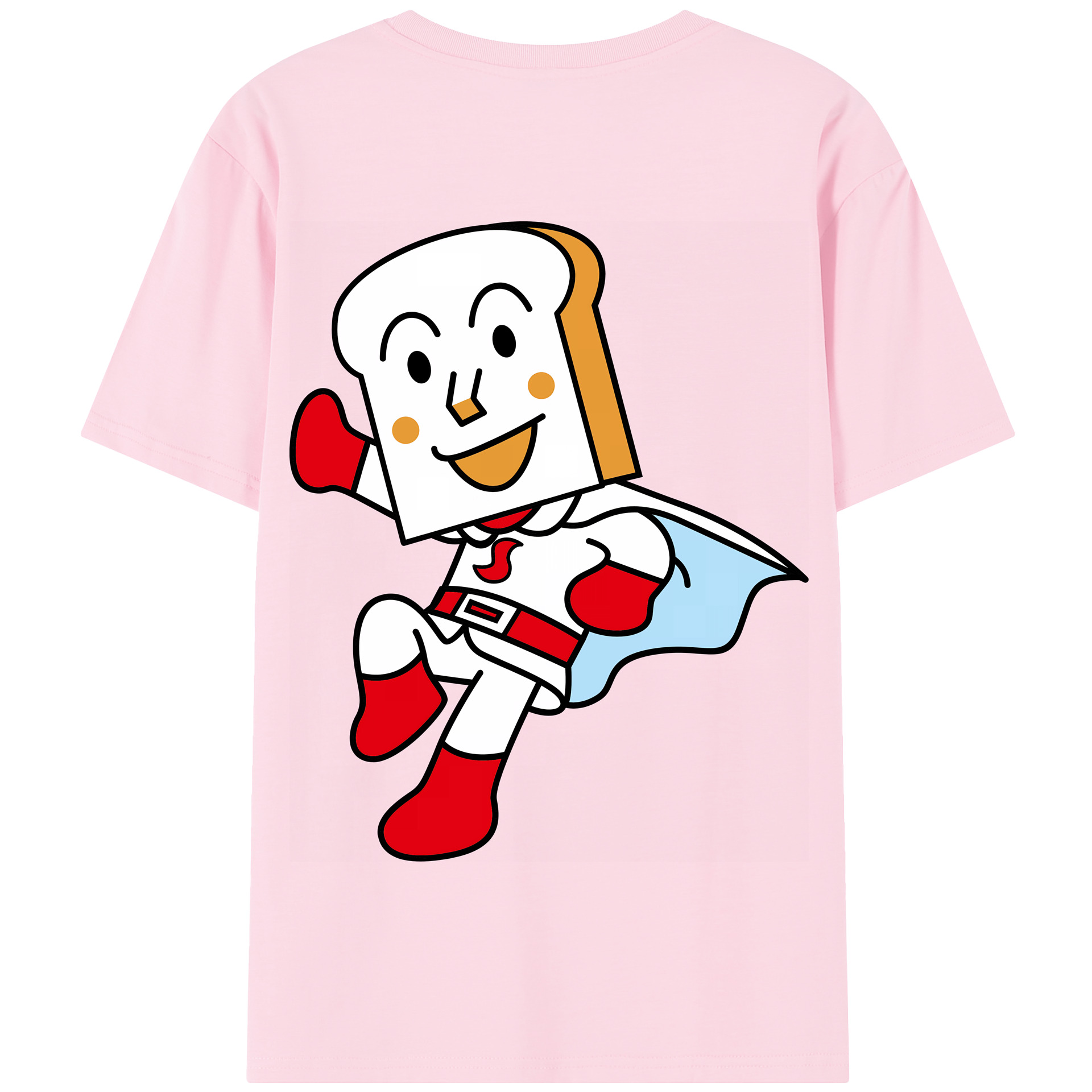 （画像用） アンパンマン Anpanman 綿100％半袖Tシャツ（背面プリント）