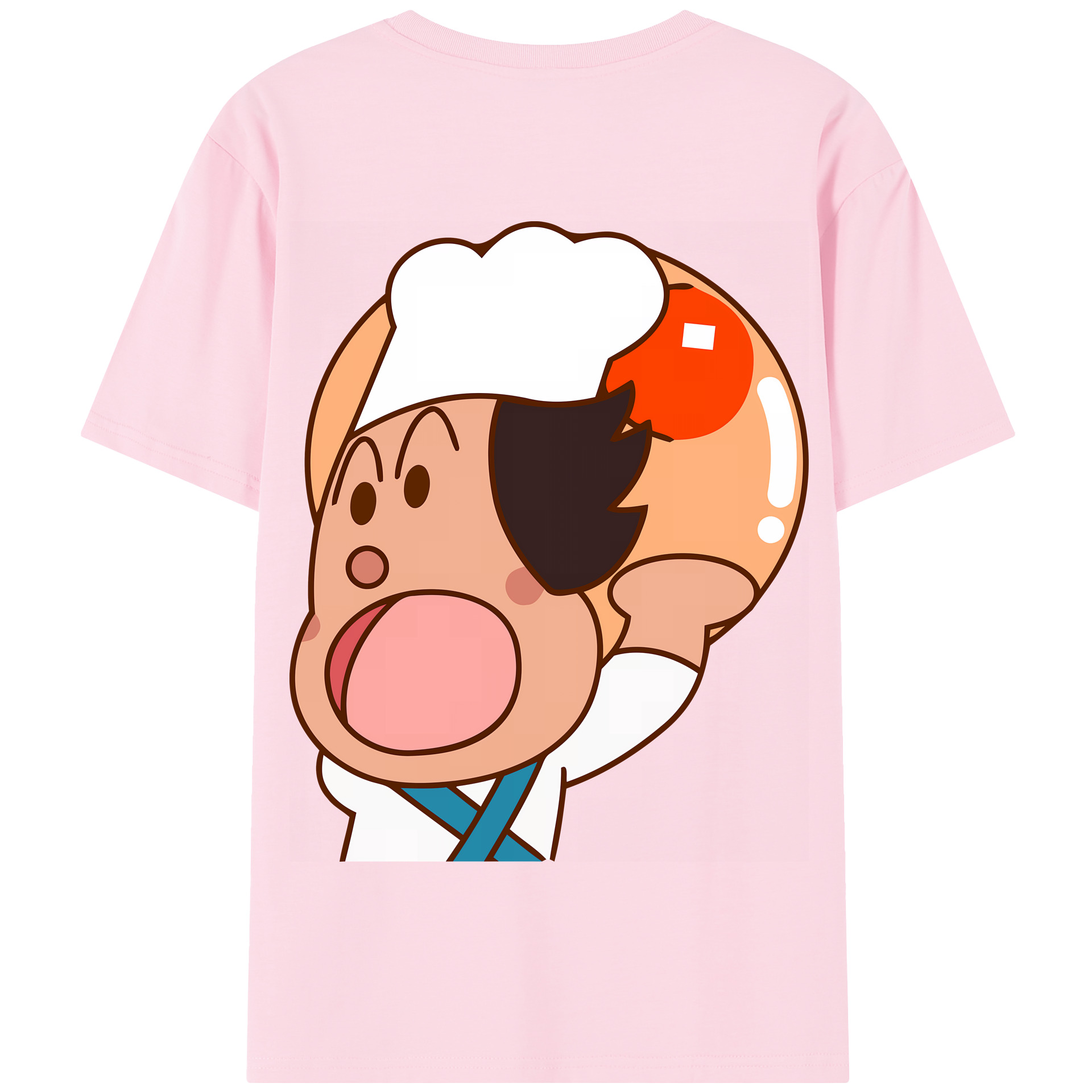 （画像用） アンパンマン Anpanman 綿100％半袖Tシャツ（背面プリント）