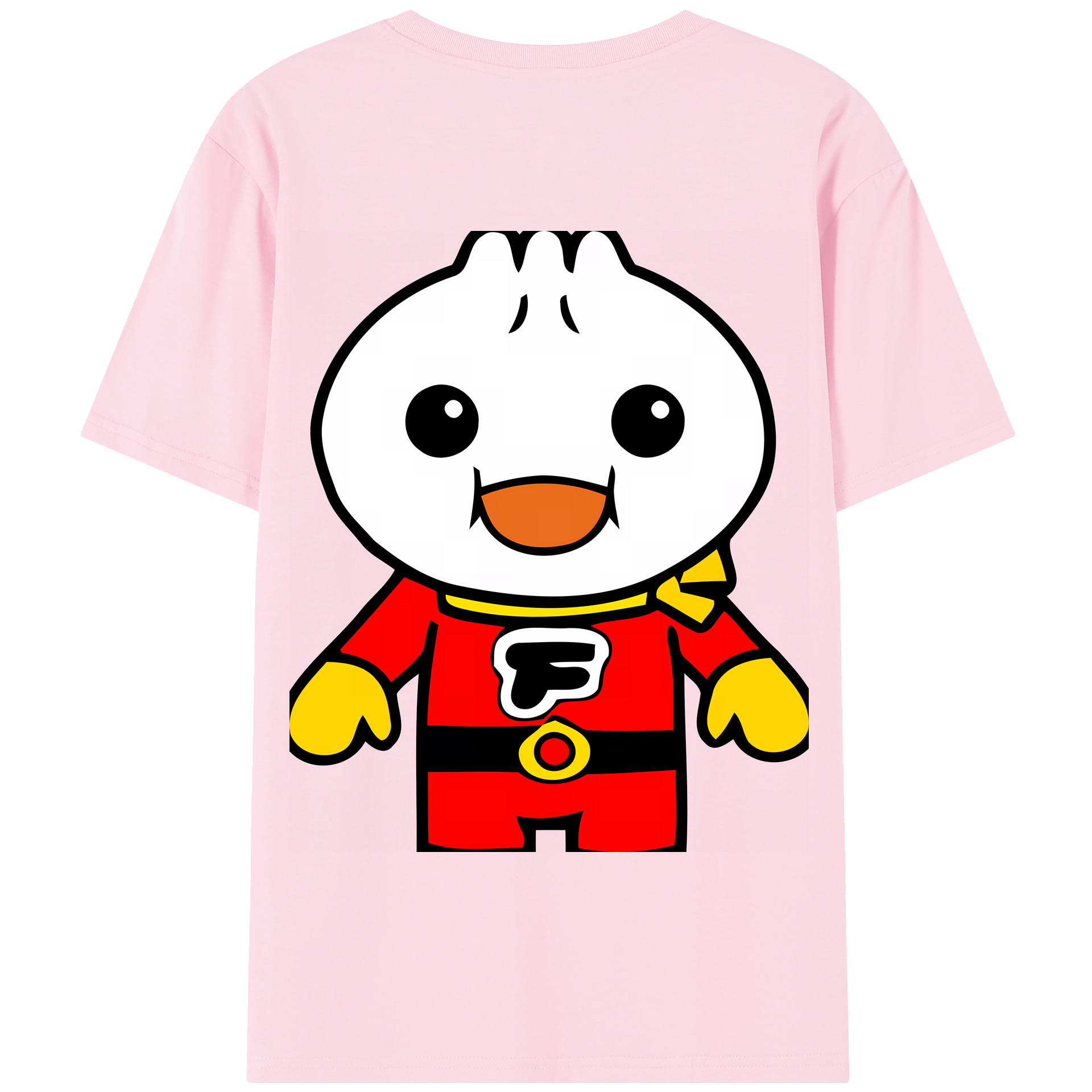 （画像用） アンパンマン Anpanman 綿100％半袖Tシャツ（背面プリント）