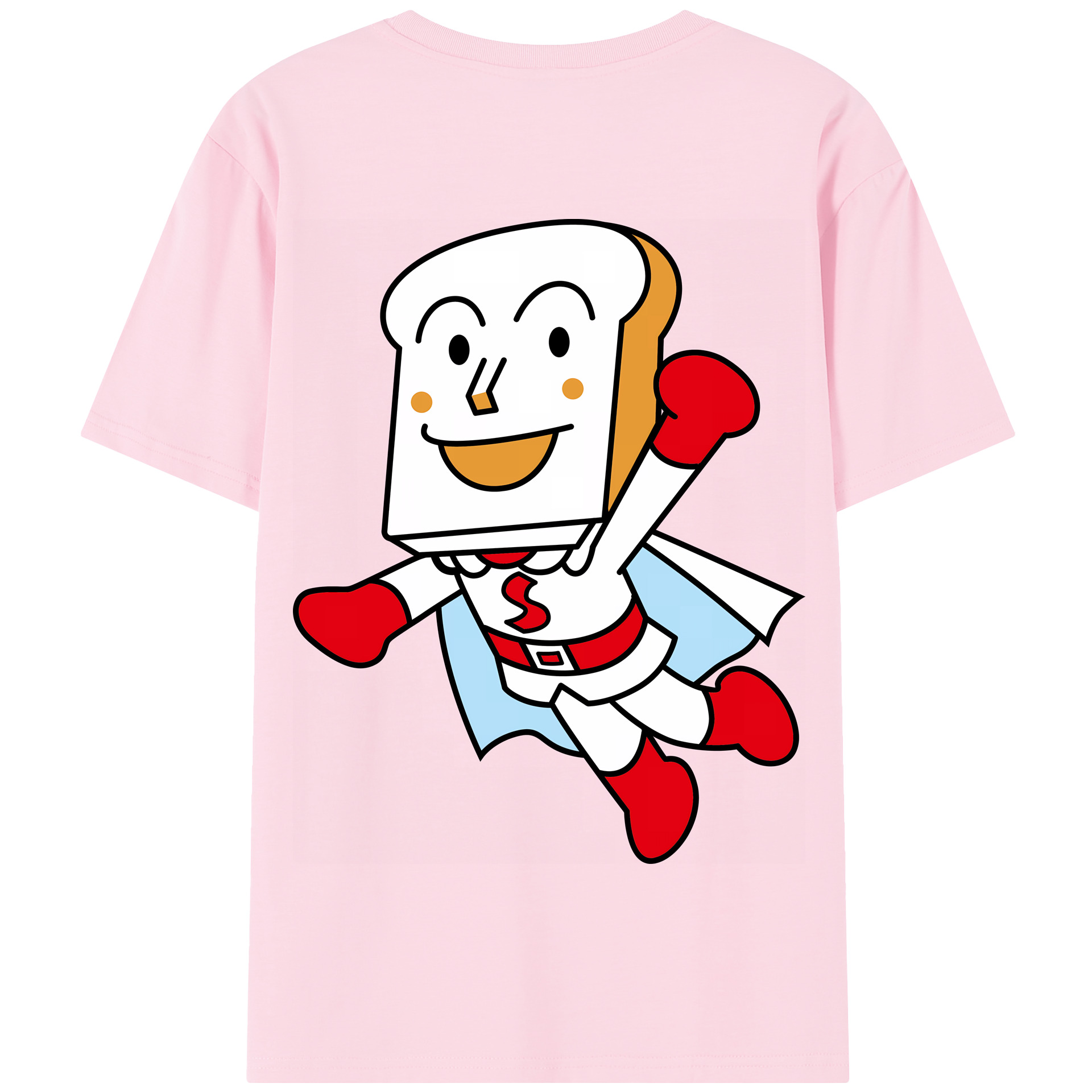 （画像用） アンパンマン Anpanman 綿100％半袖Tシャツ（背面プリント）