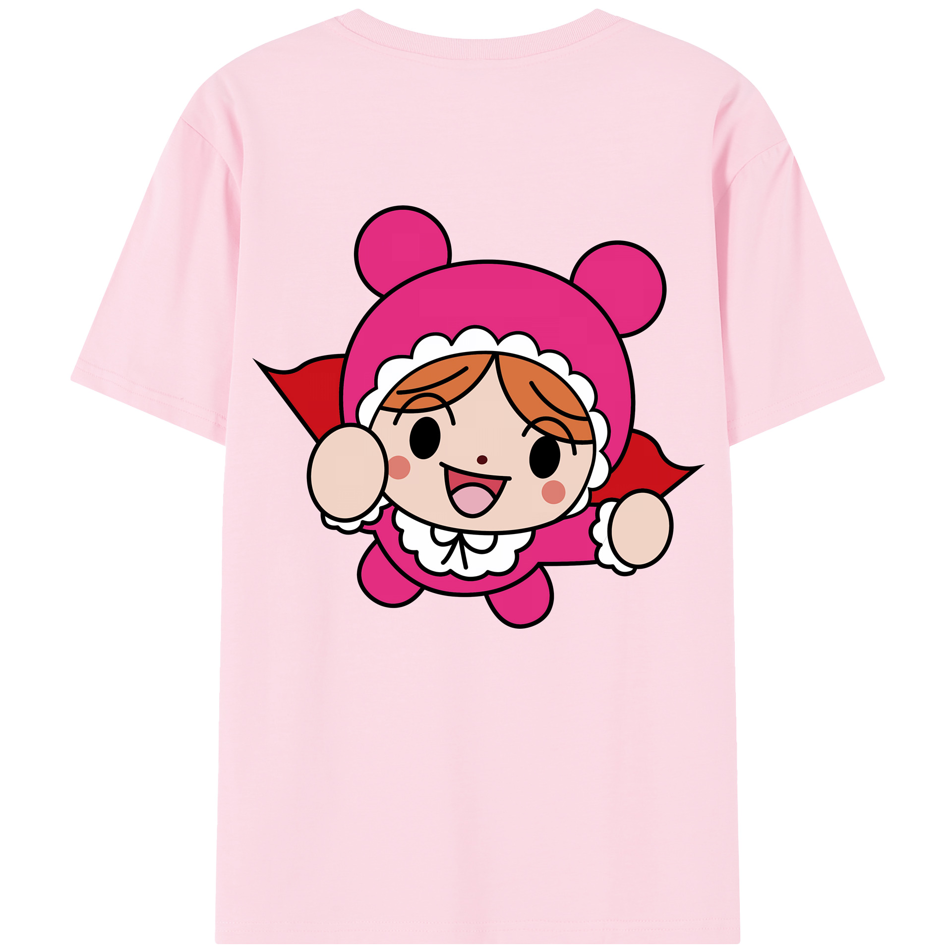 （画像用） アンパンマン Anpanman 綿100％半袖Tシャツ（背面プリント）