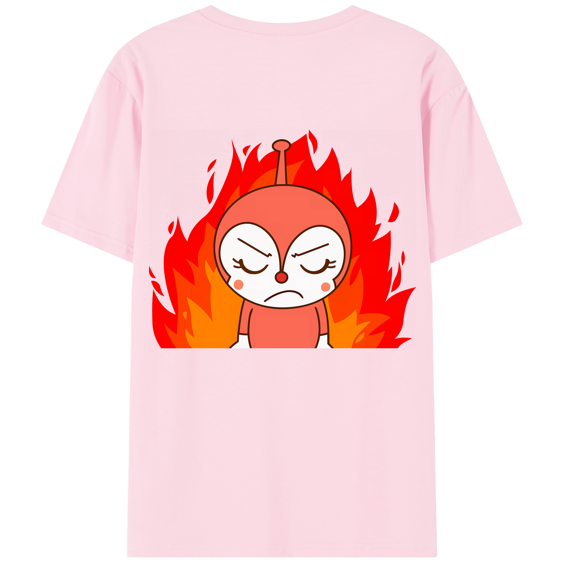 （画像用） アンパンマン Anpanman 綿100％半袖Tシャツ（背面プリント）