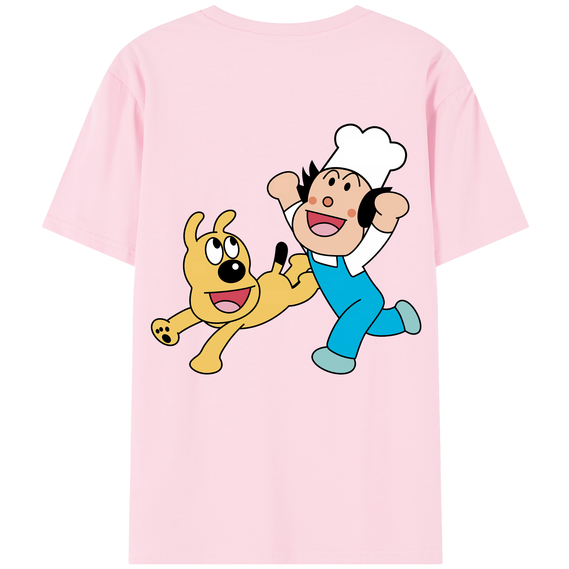 （画像用） アンパンマン Anpanman 綿100％半袖Tシャツ（背面プリント）