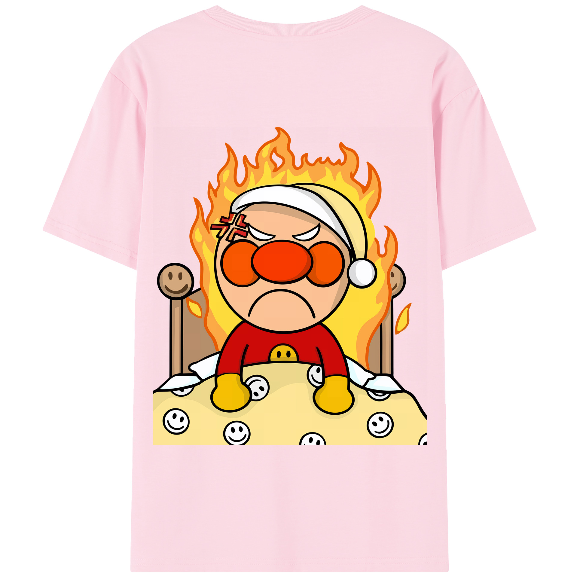 （画像用） アンパンマン Anpanman 綿100％半袖Tシャツ（背面プリント）