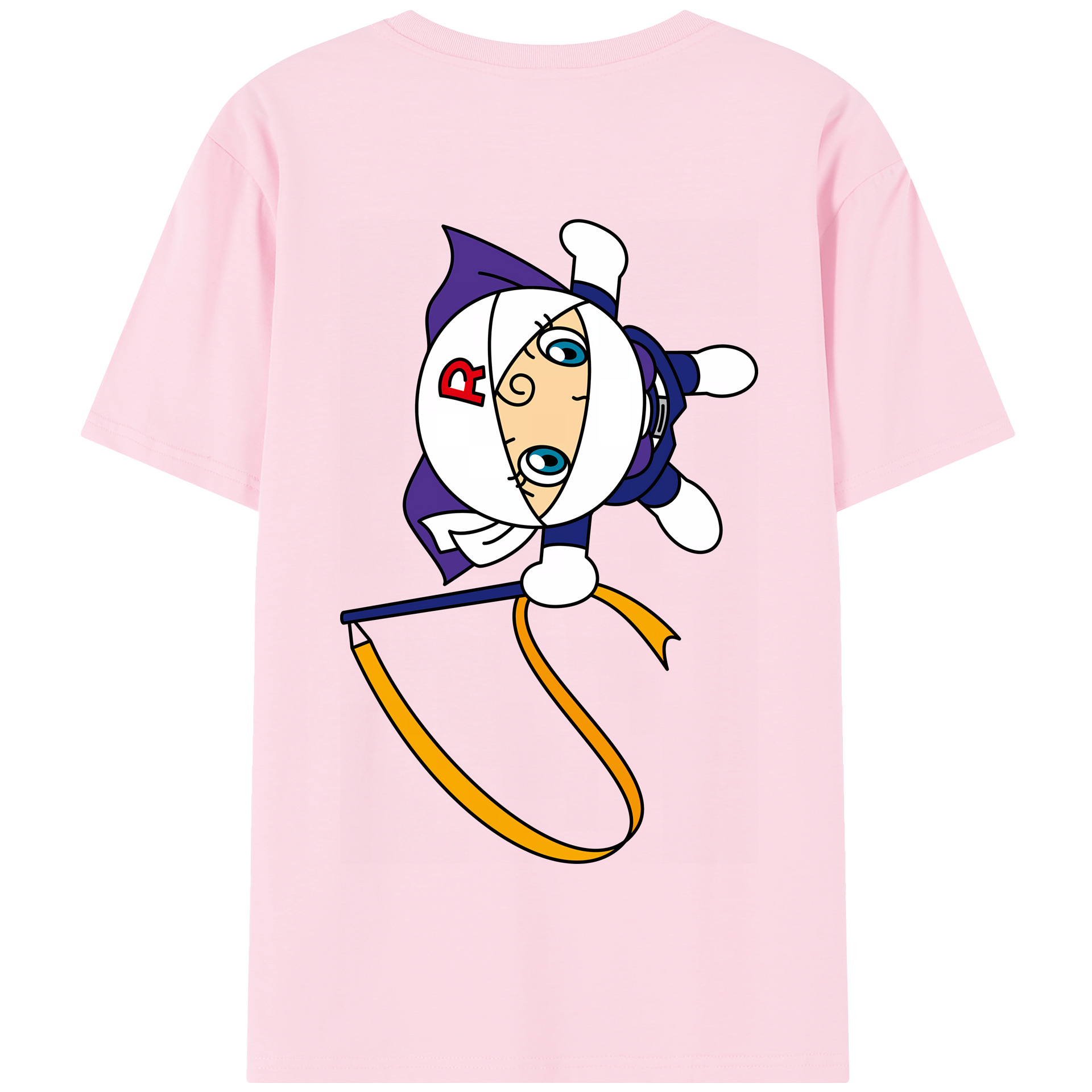 （画像用） アンパンマン Anpanman 綿100％半袖Tシャツ（背面プリント）