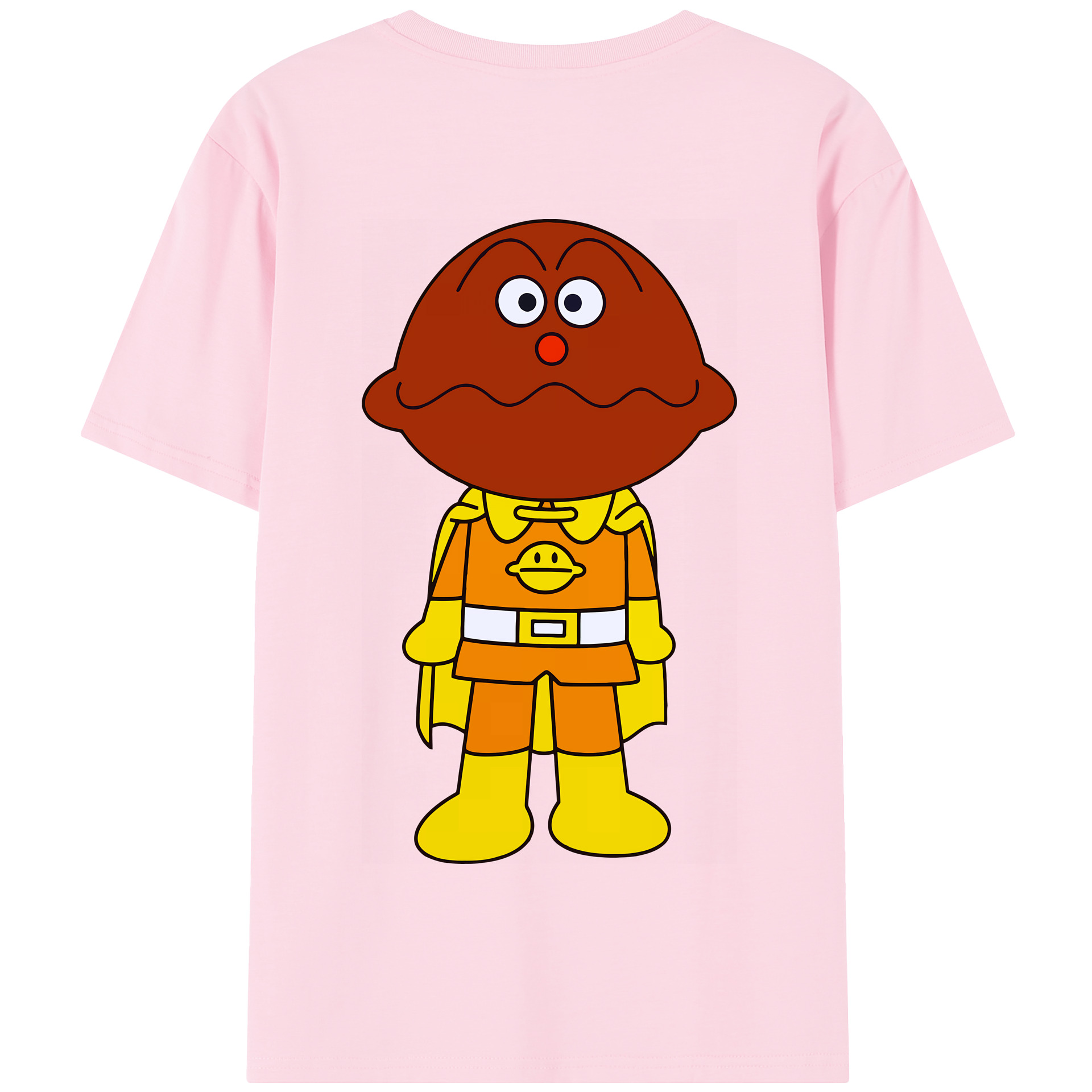 （画像用） アンパンマン Anpanman 綿100％半袖Tシャツ（背面プリント）