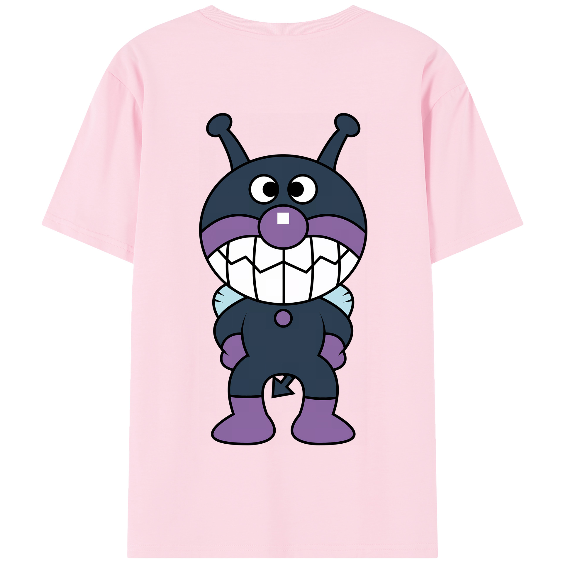 （画像用） アンパンマン Anpanman 綿100％半袖Tシャツ（背面プリント）